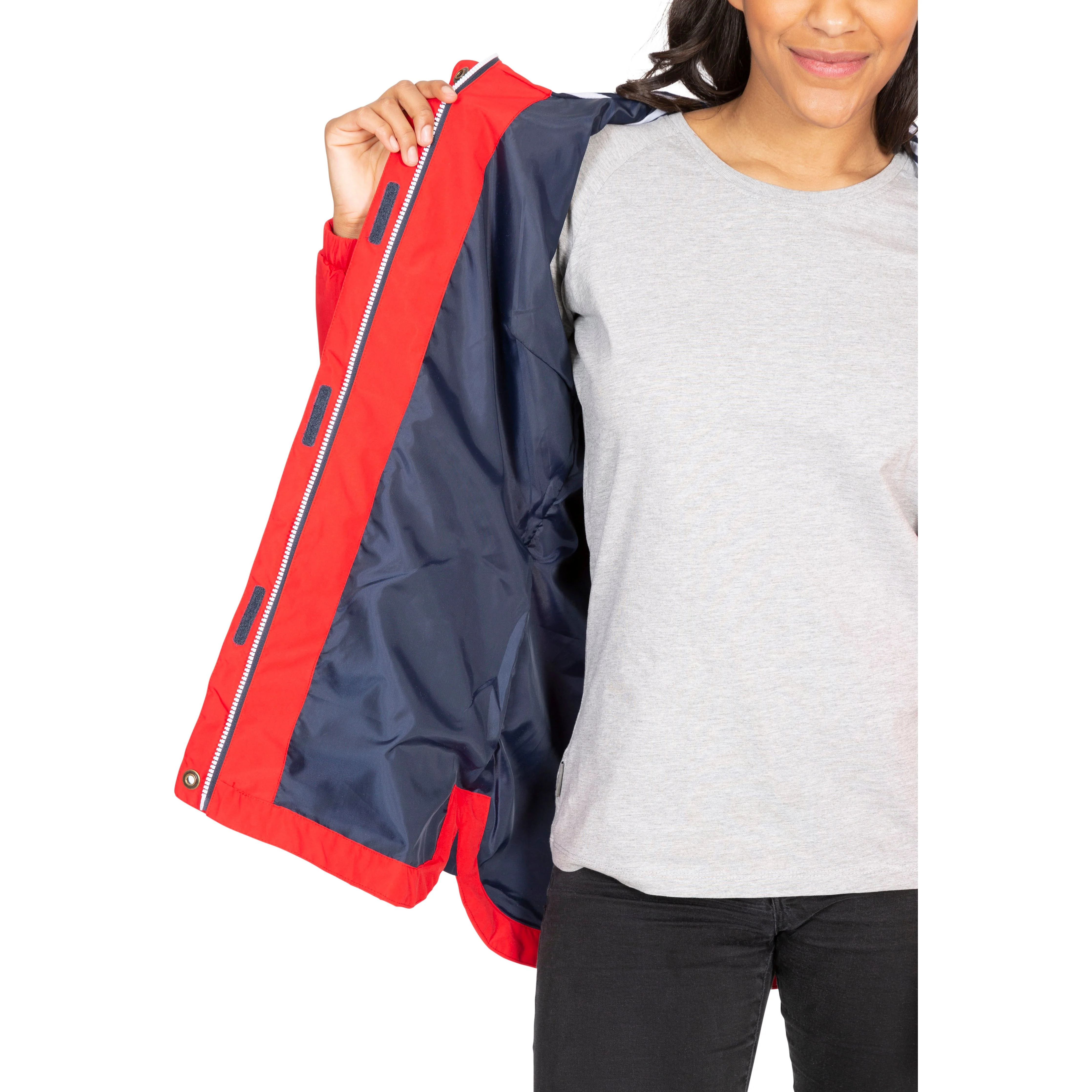 Flourish Women's Unpadded Jacket in Red - Image 4
