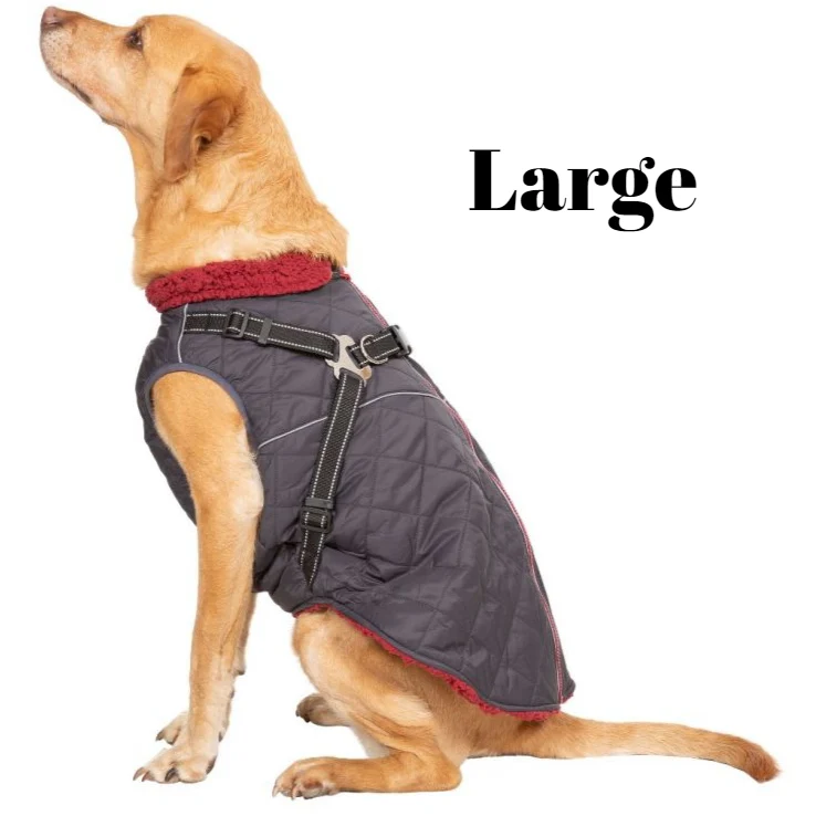 Hercules - Windproof 2 In 1 Dog Jacket With Harness - Image 6