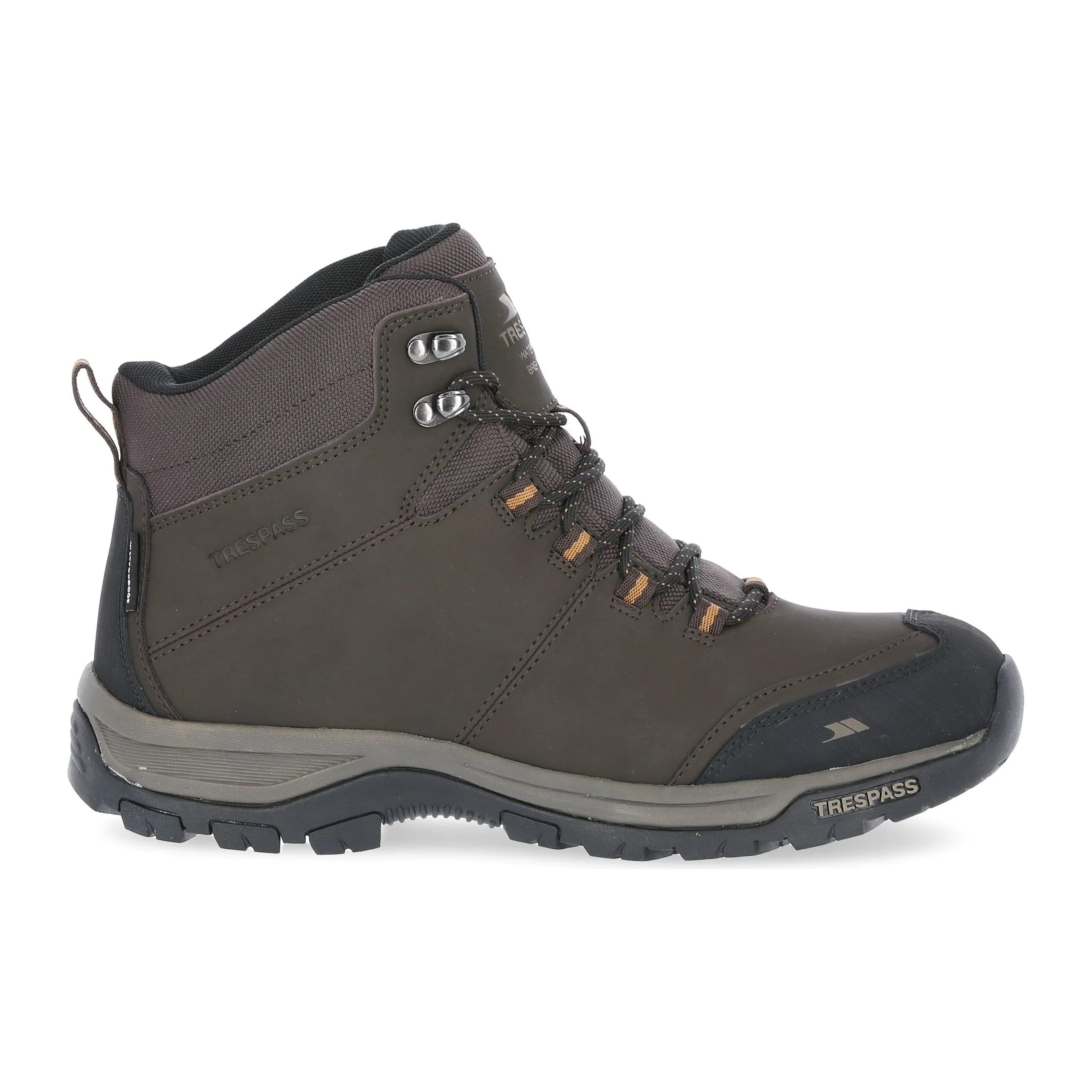 Hiram Men's Waterproof Walking Boots - Earth - Image 4