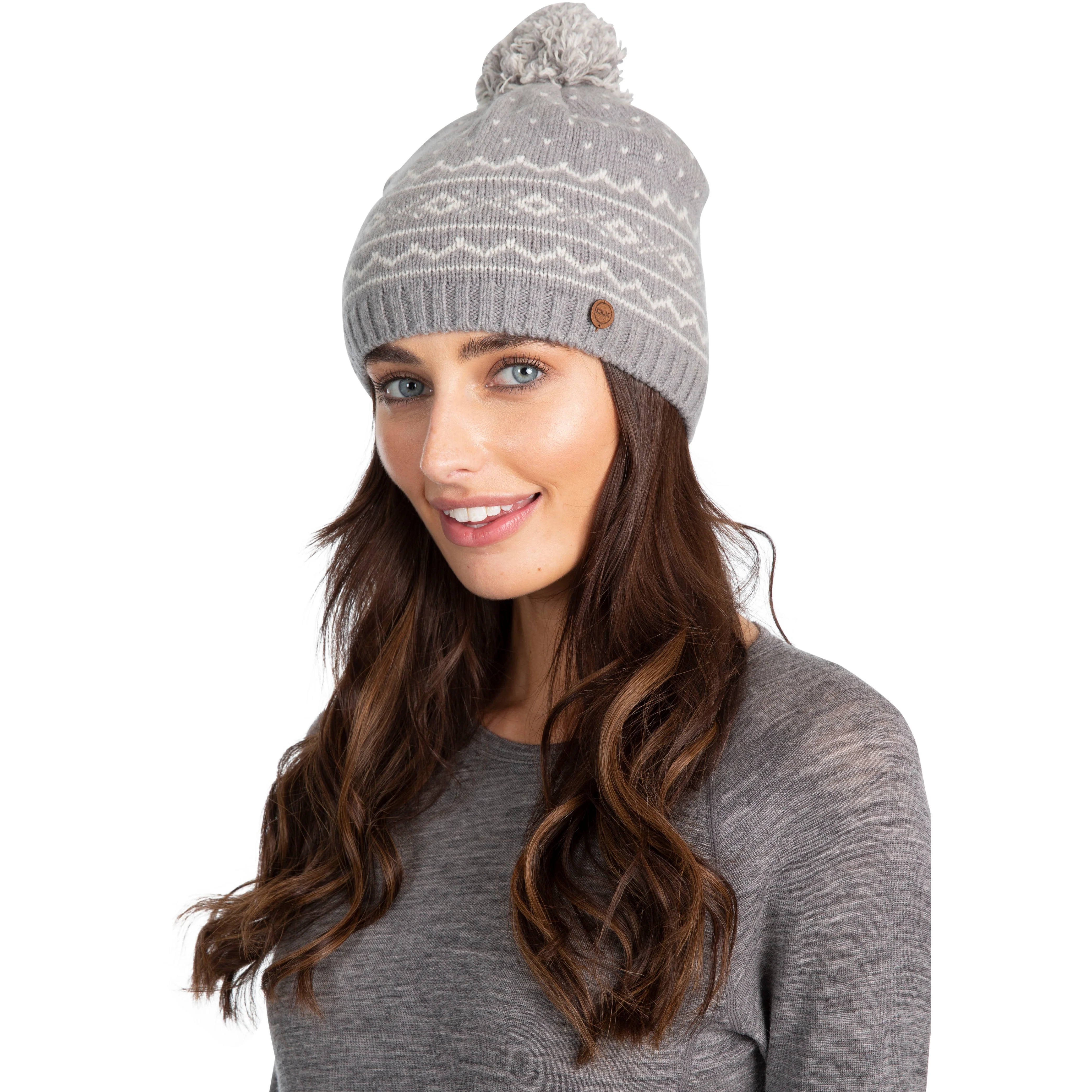 Holbray DLX Merino Wool Adults Hat in Platinum - Image 2