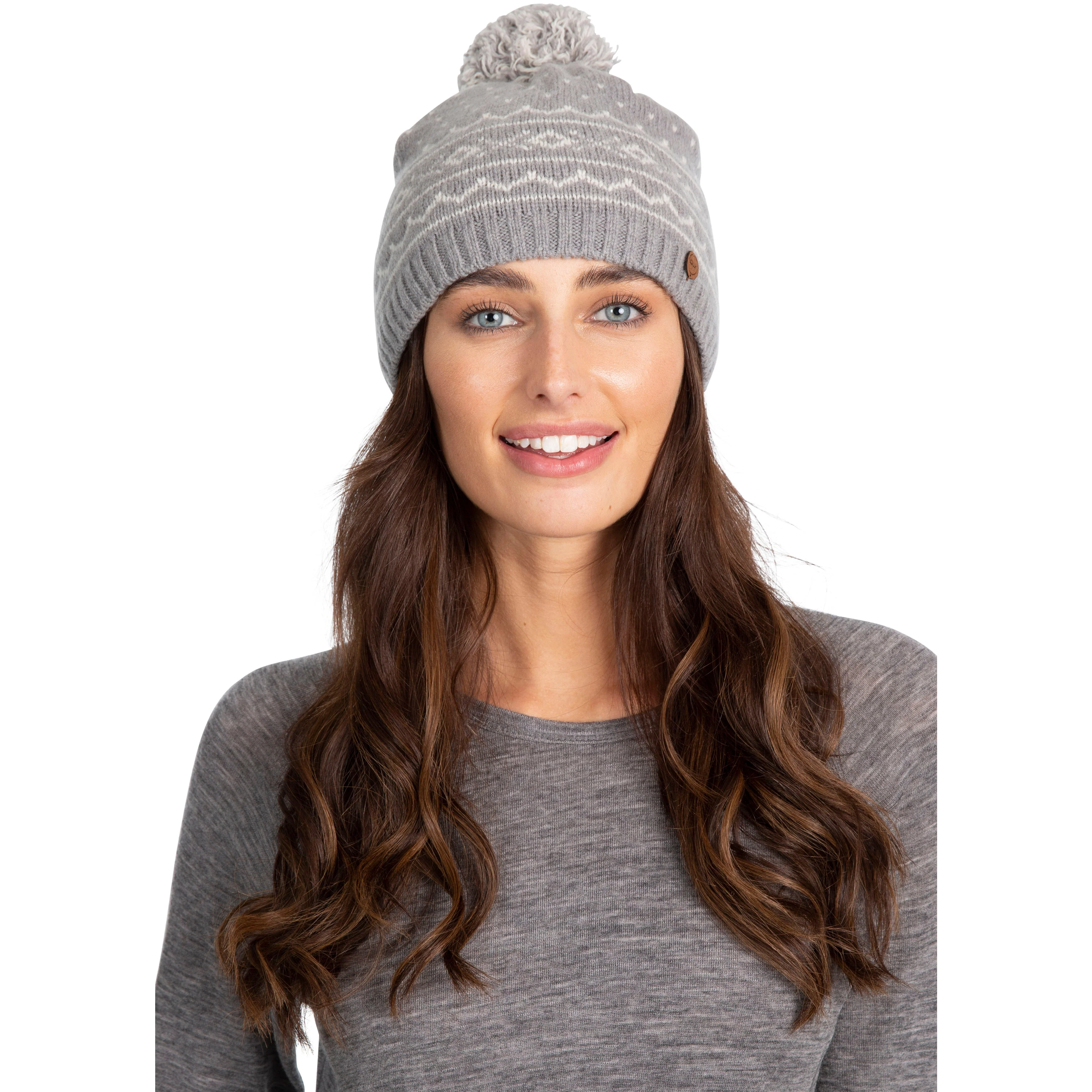 Holbray DLX Merino Wool Adults Hat in Platinum - Image 3