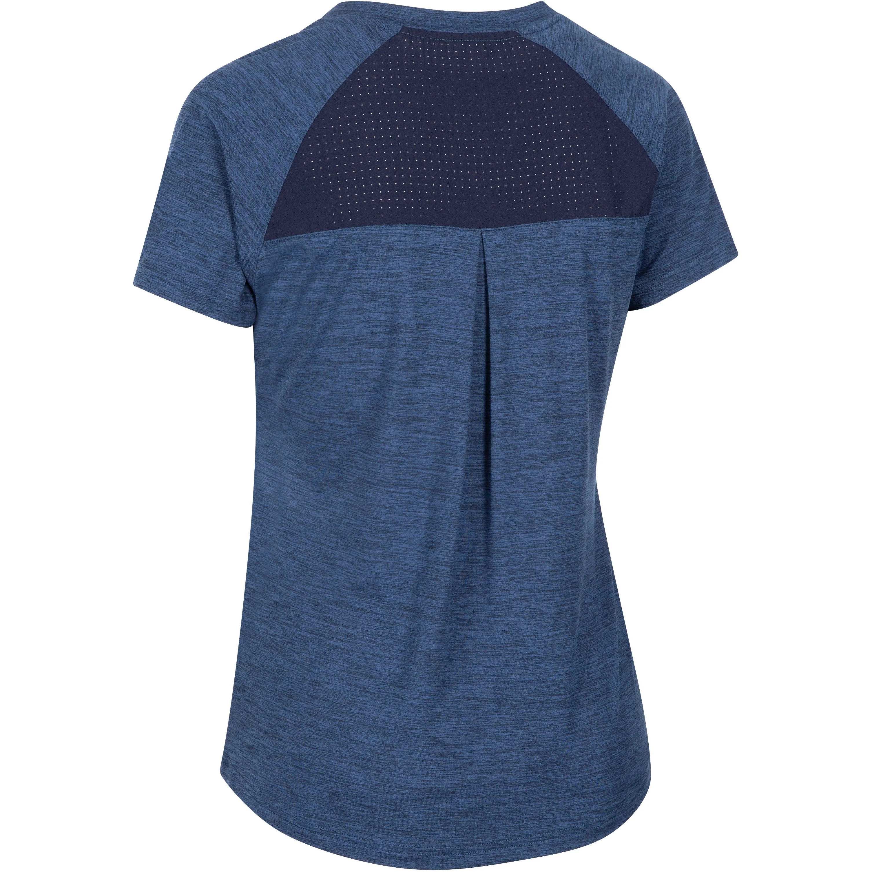 Judith Women's DLX T-Shirt in Navy Marl - Image 2