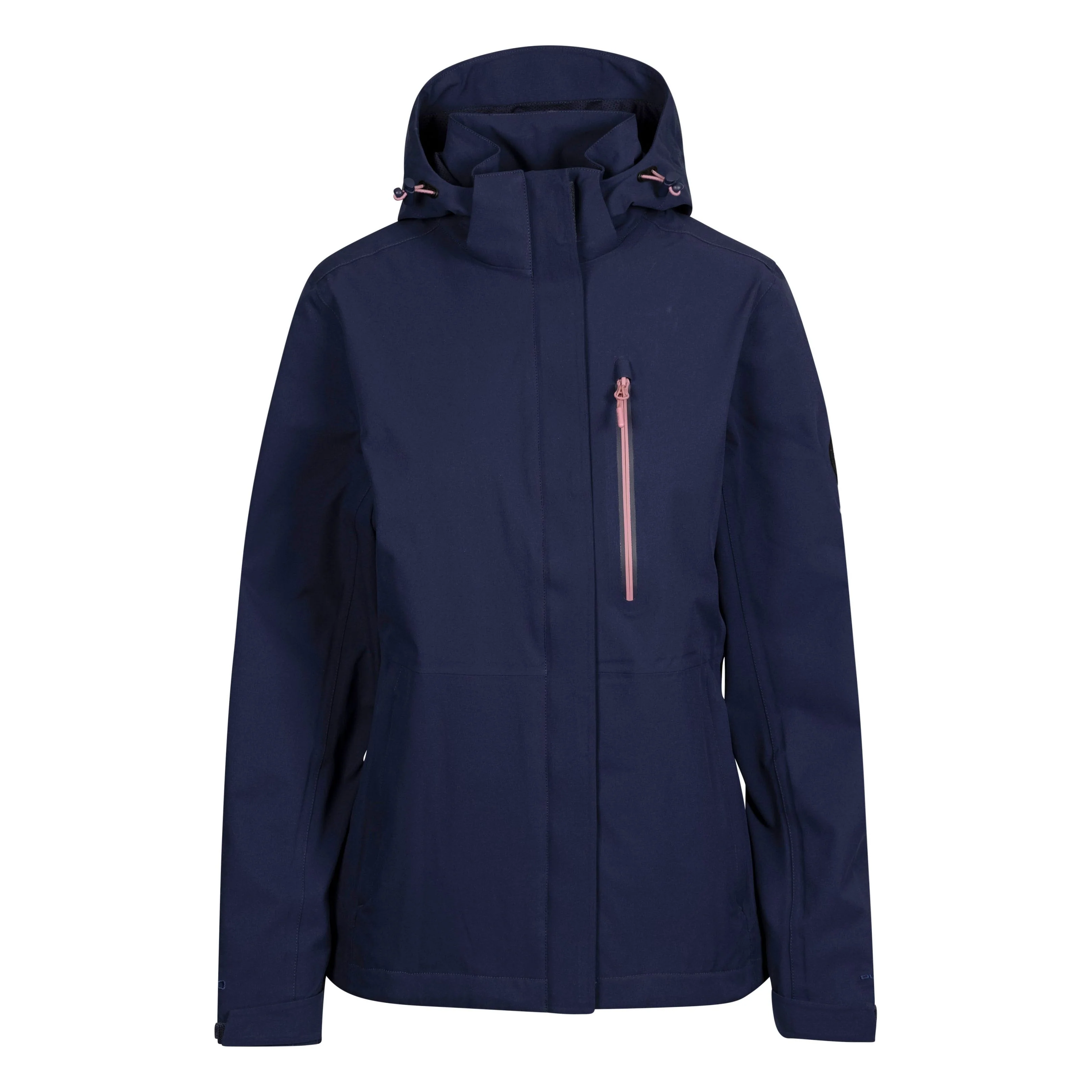 Katya DLX Womens Unpadded Waterproof Jacket in Navy - Image 2