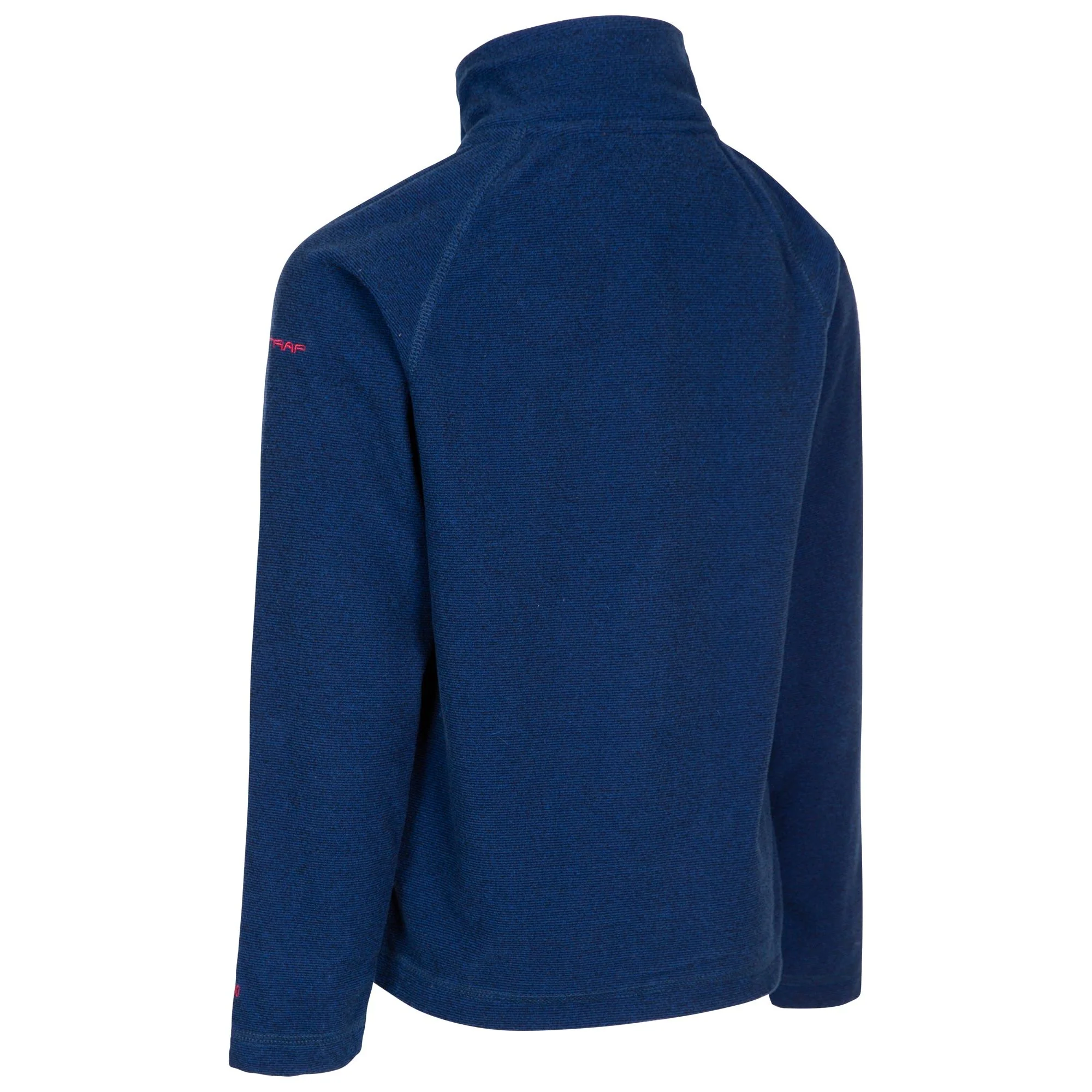 Keynote Boys Half Zip Fleece Top in Dark Blue - Image 2