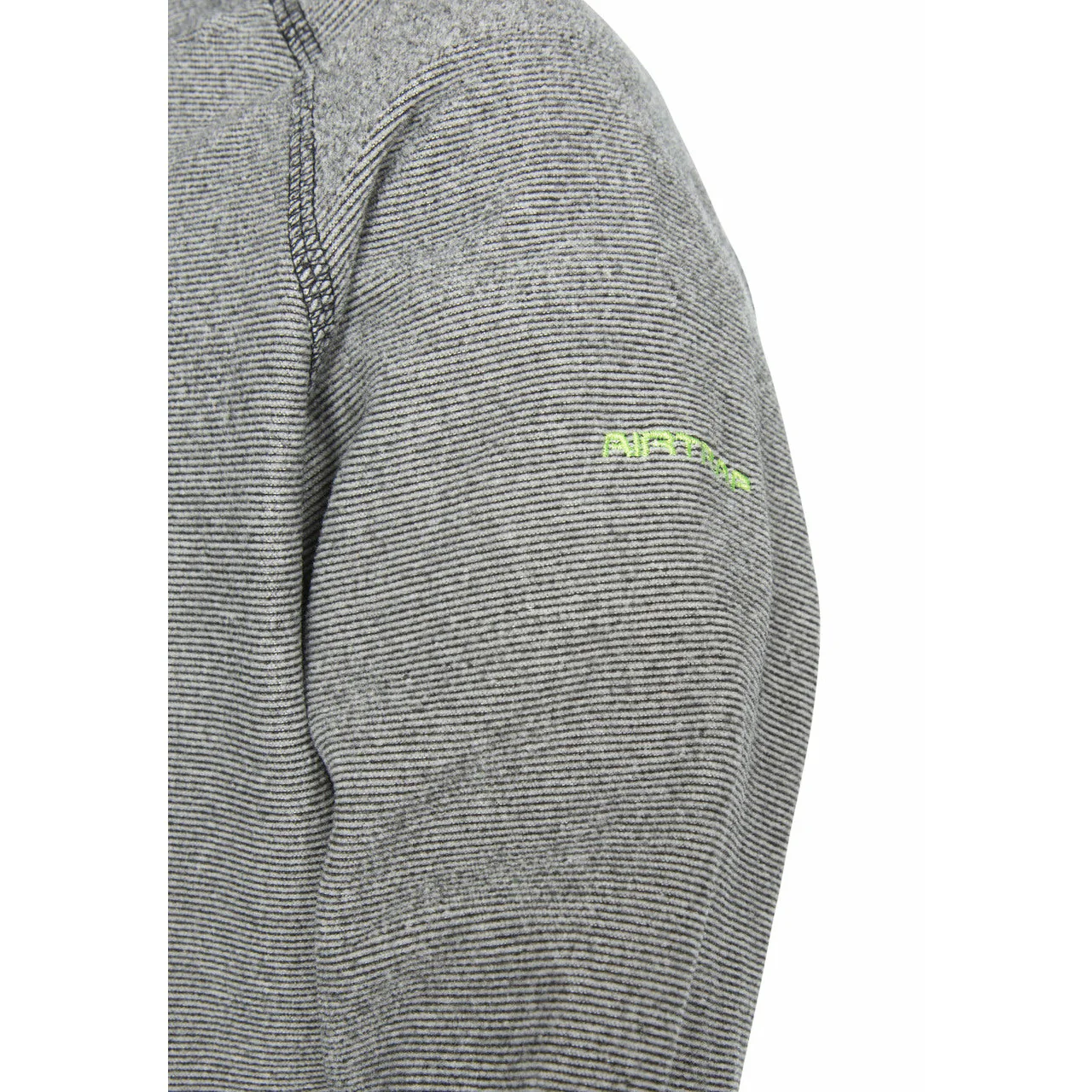 Keynote Mens Half Zip Fleece Top in Black / Grey - Image 6