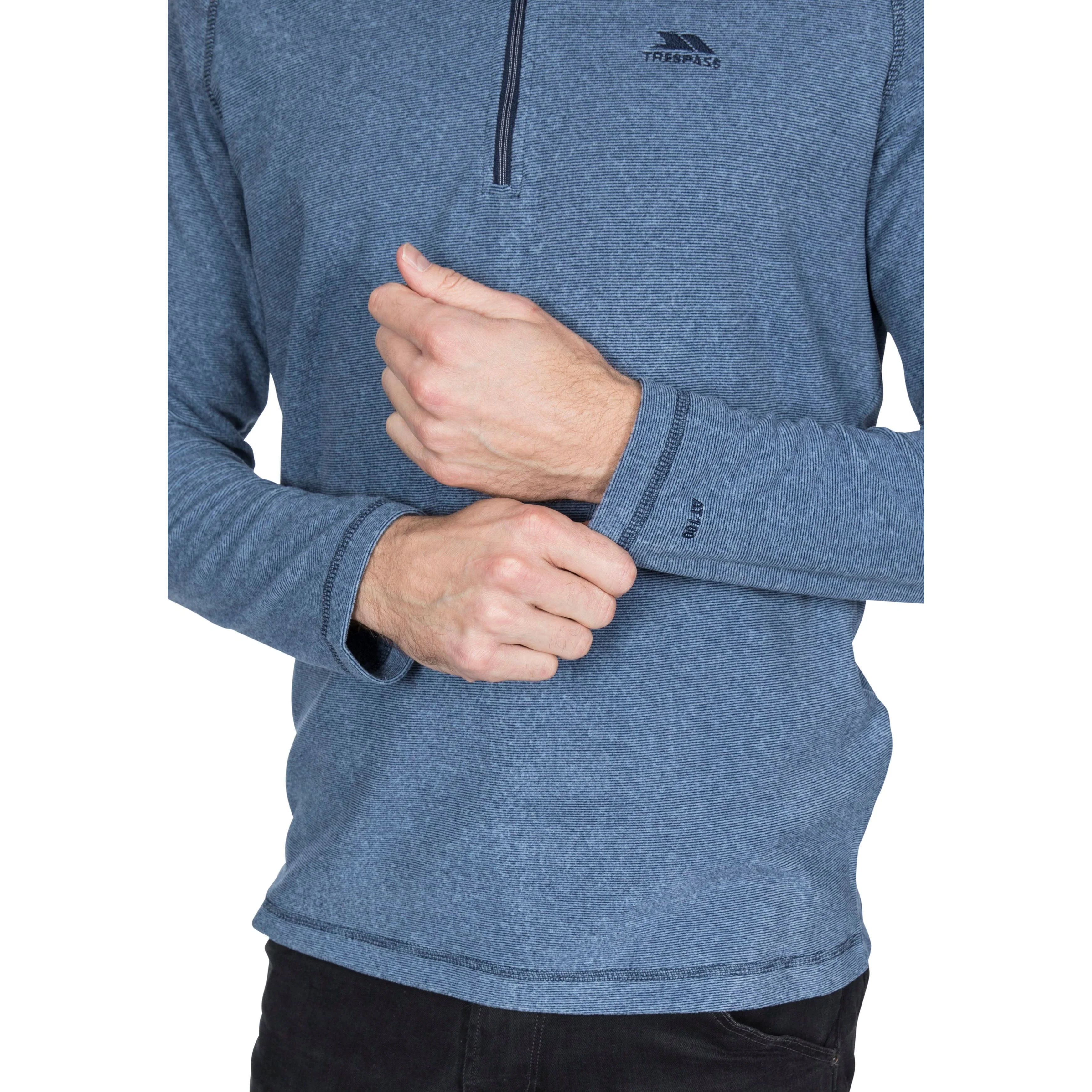 Keynote Men's Half Zip Fleece Jumper in Navy - Image 5