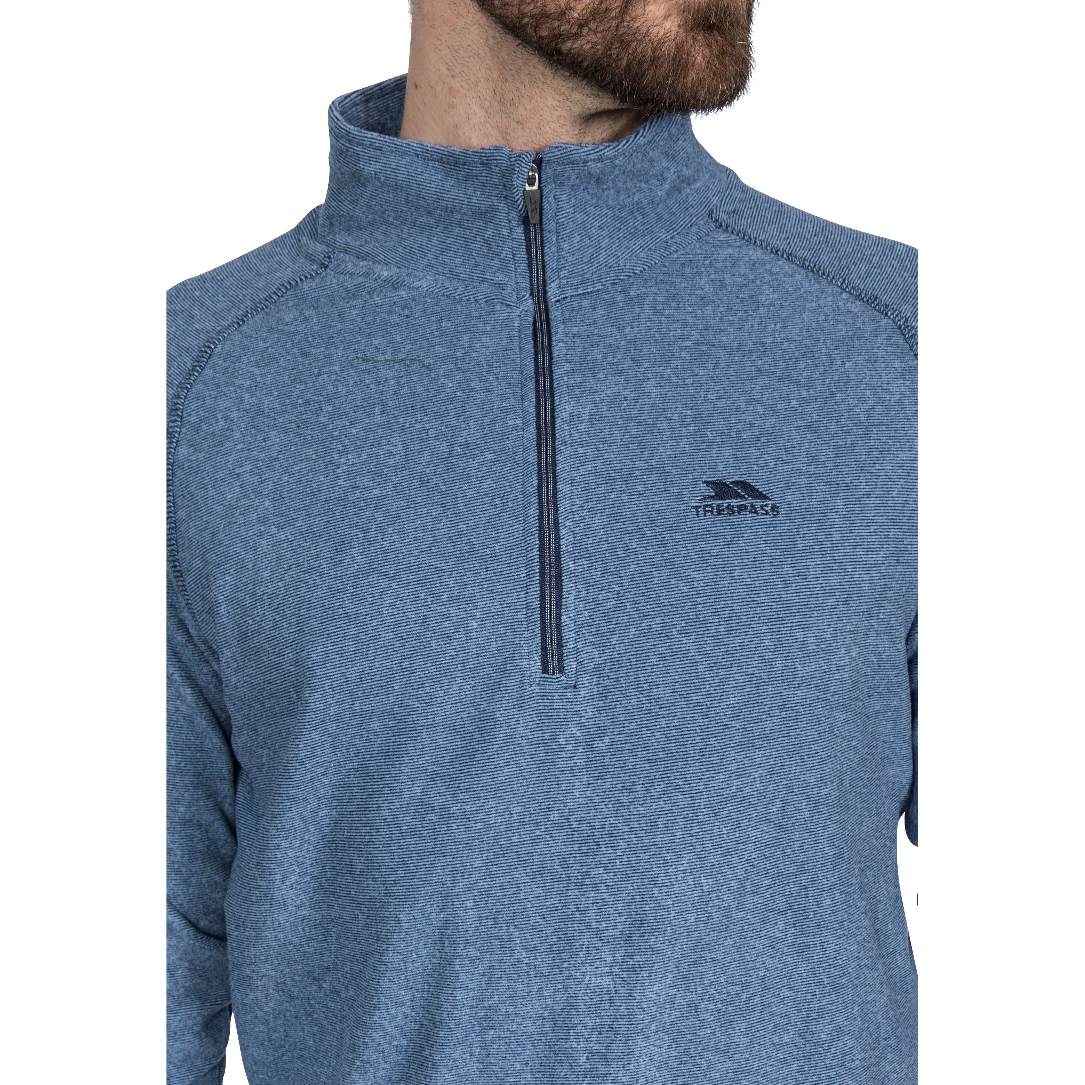 Keynote Men's Half Zip Fleece Jumper in Navy - Image 6