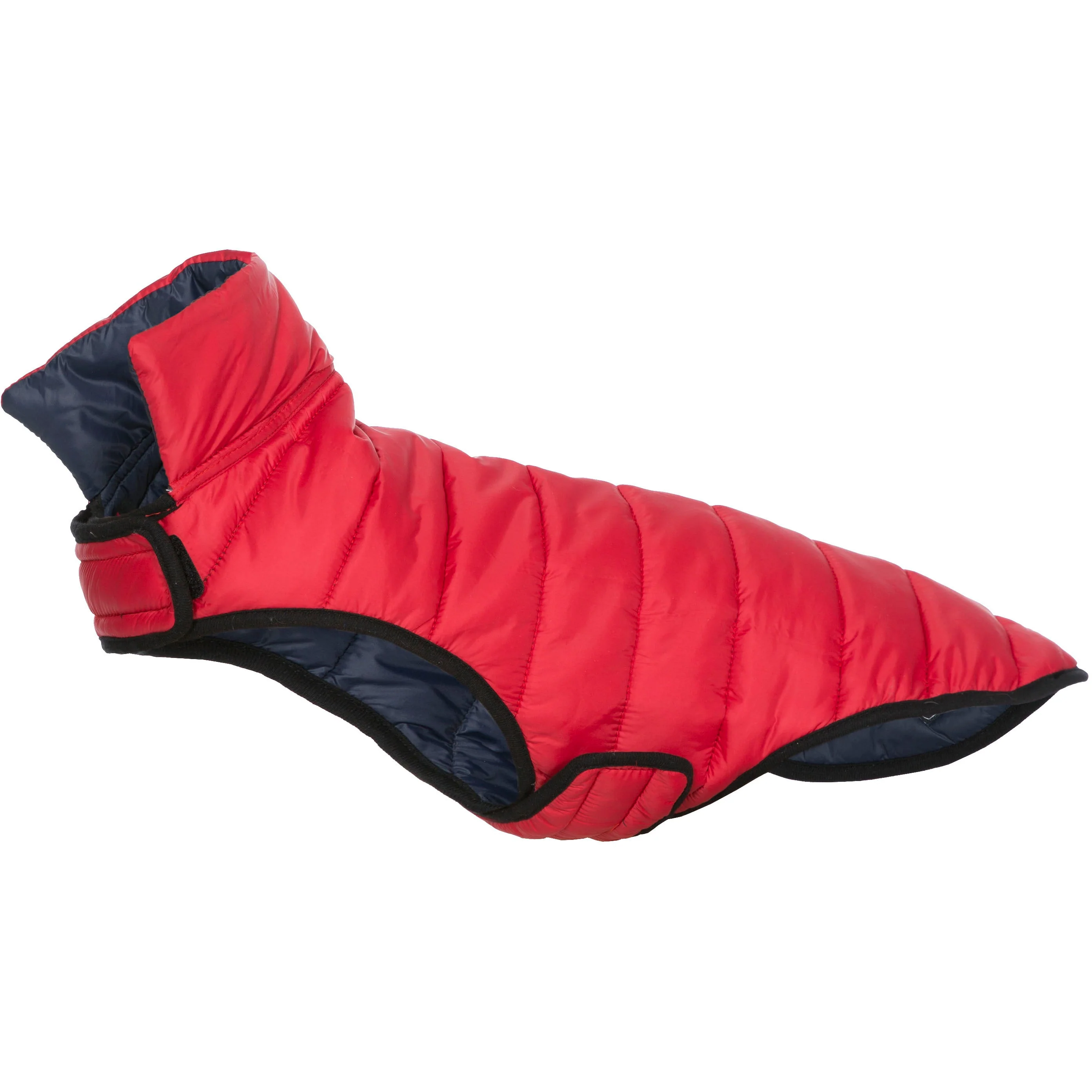 Kimmi Quilted Reversible Packaway Dog Coat - Flint - Image 8