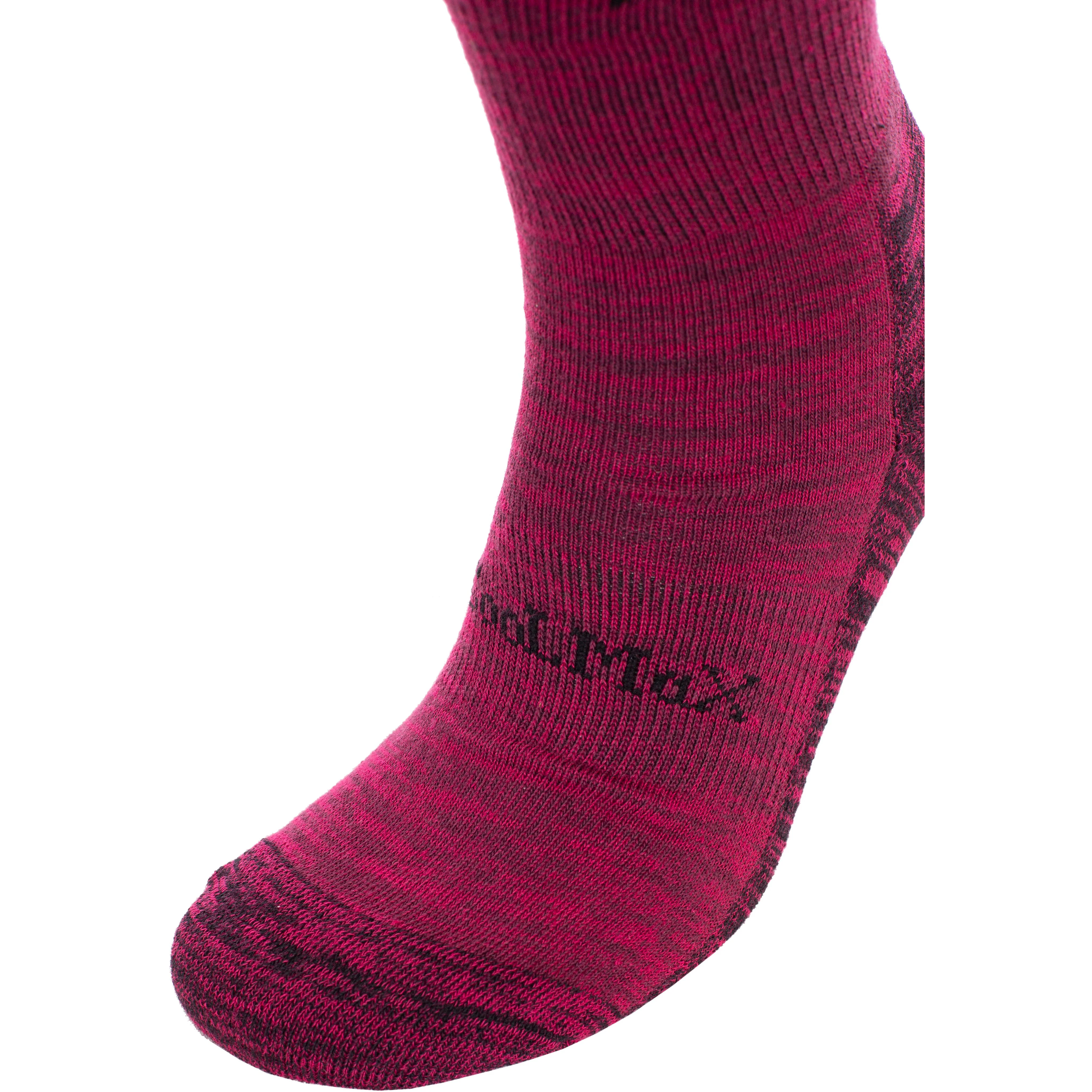 Leader Eco Women's Hiking Socks in Fig Melange - Image 4