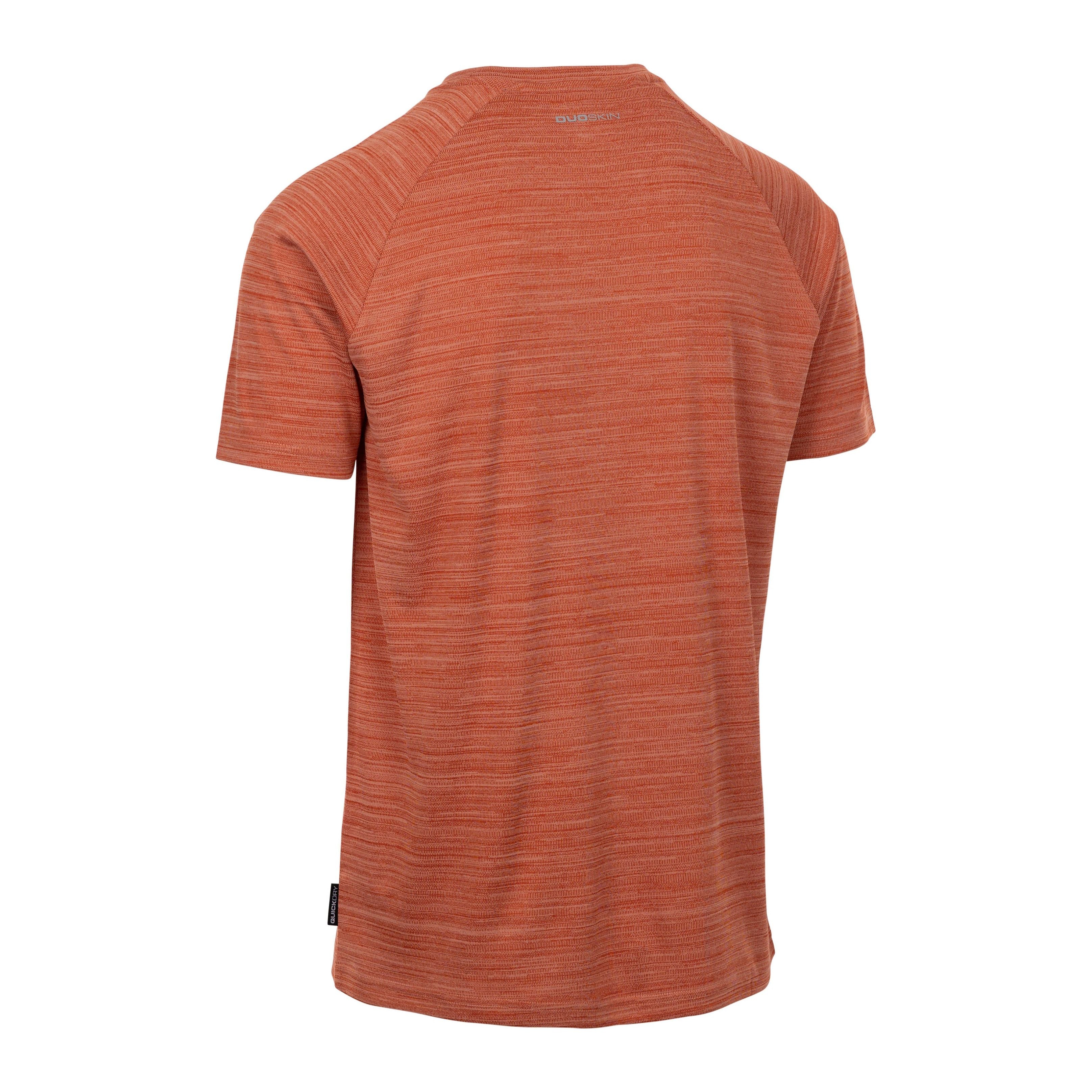Leecana Men's Quick Dry Active T-Shirt in Salsa Marl - Image 2