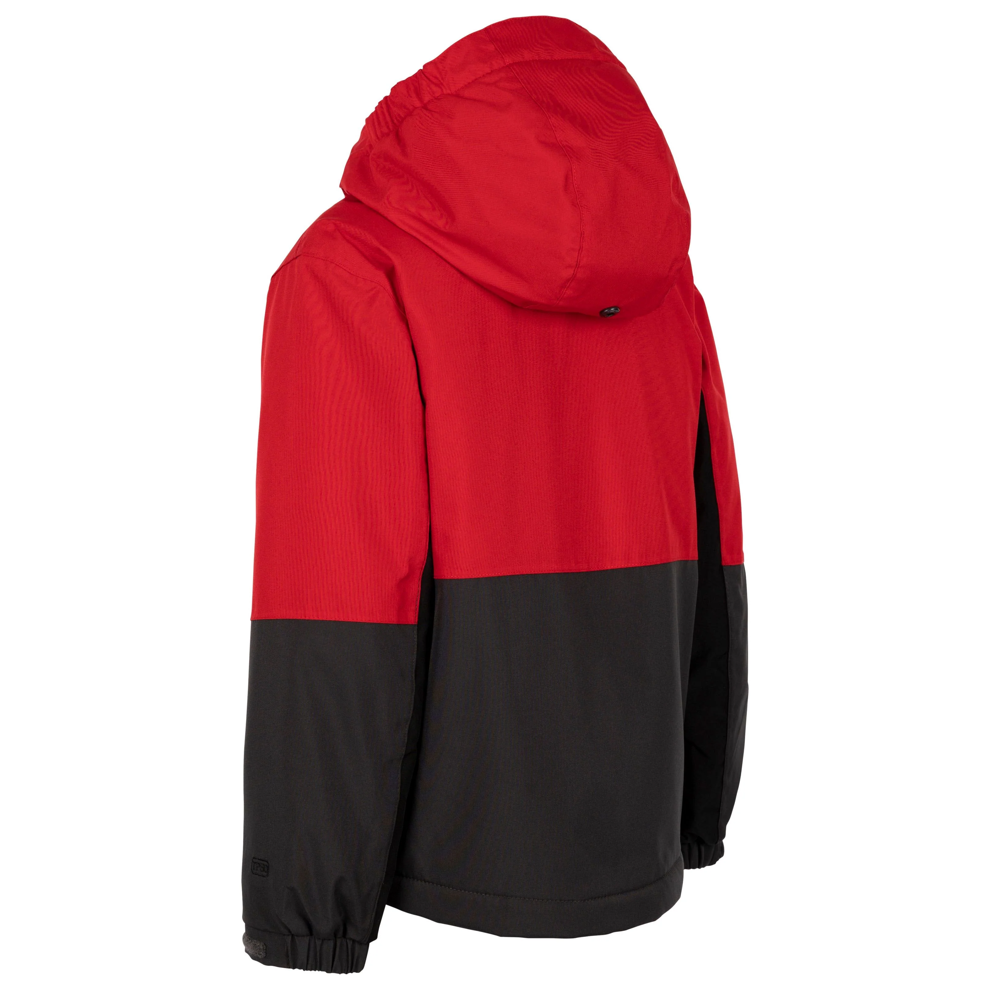 Lennox Kids Padded Waterproof Ski Jacket in Red - Image 2