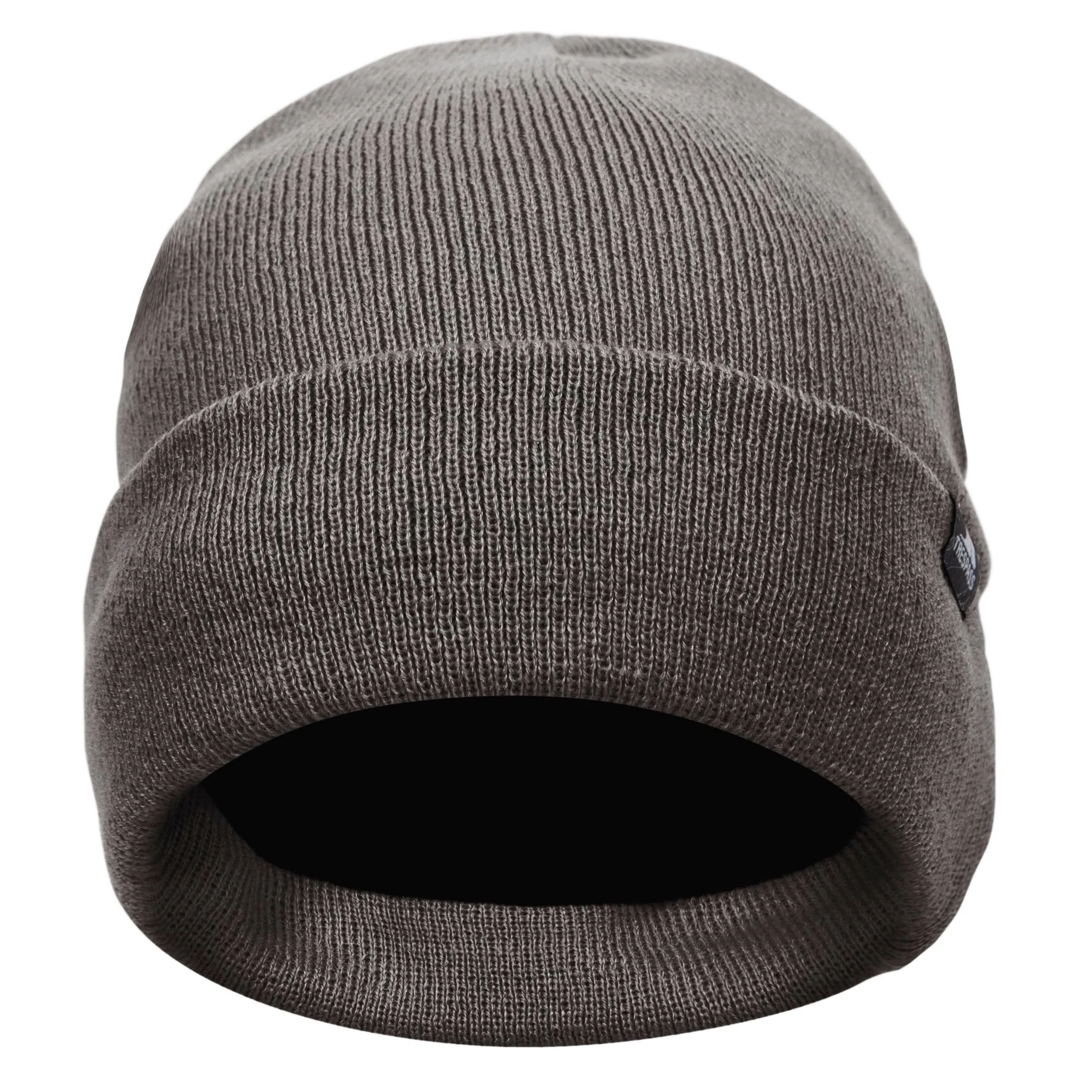 Littlebrook Adults Knitted Lined Storm Grey Beanie Hat - Image 2