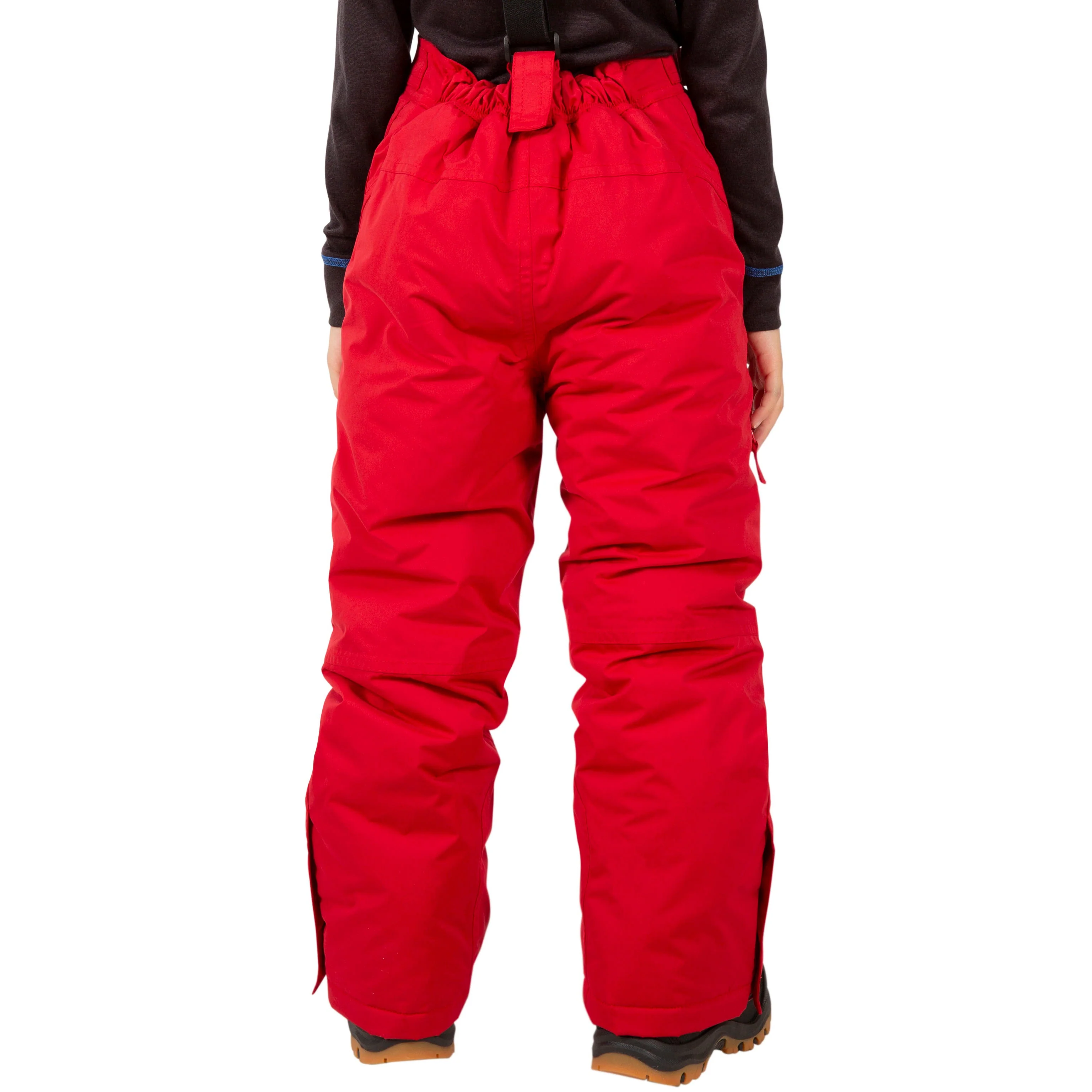 Marvelous Kids Ski Trousers in Red - Image 4