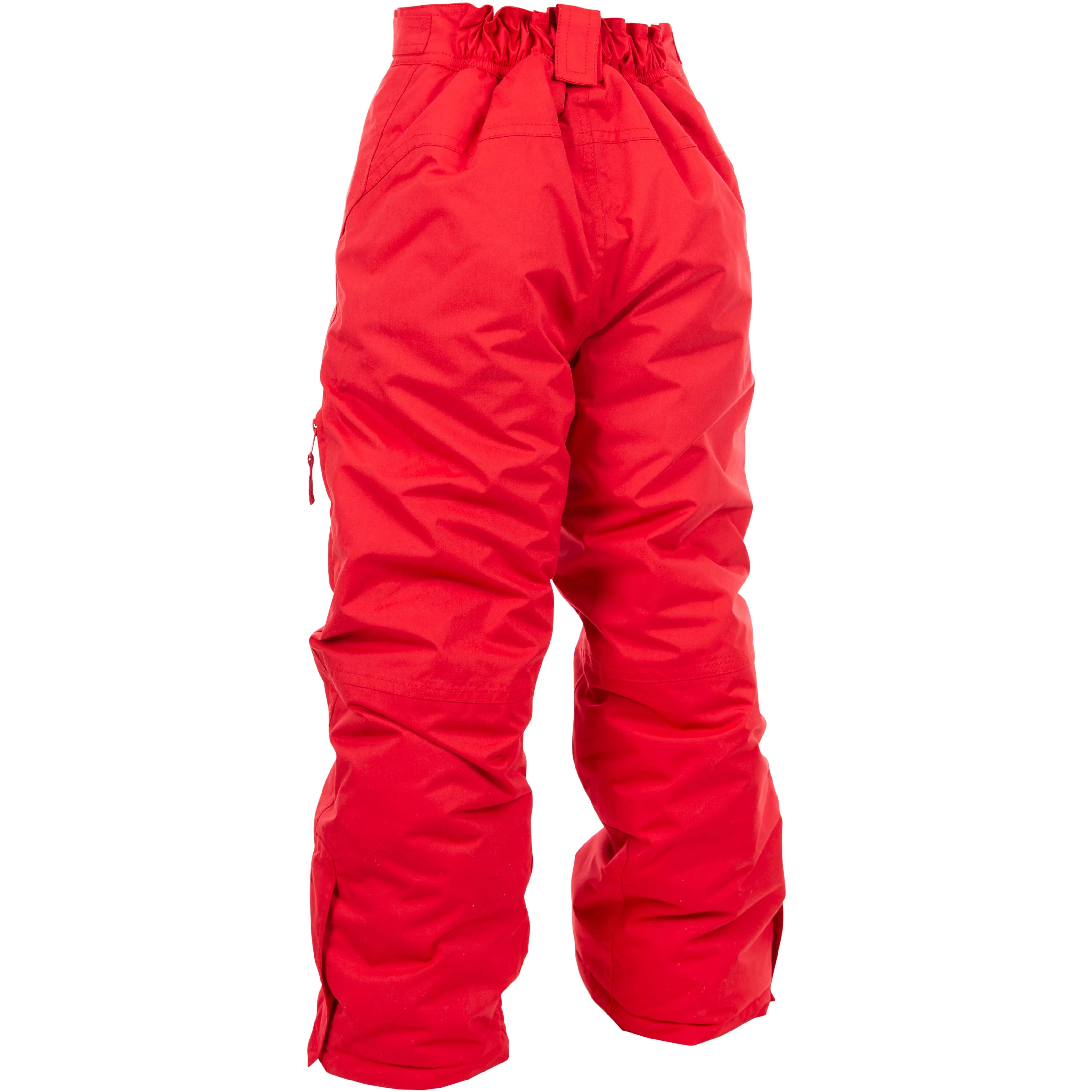 Marvelous Kids Ski Trousers in Red - Image 7