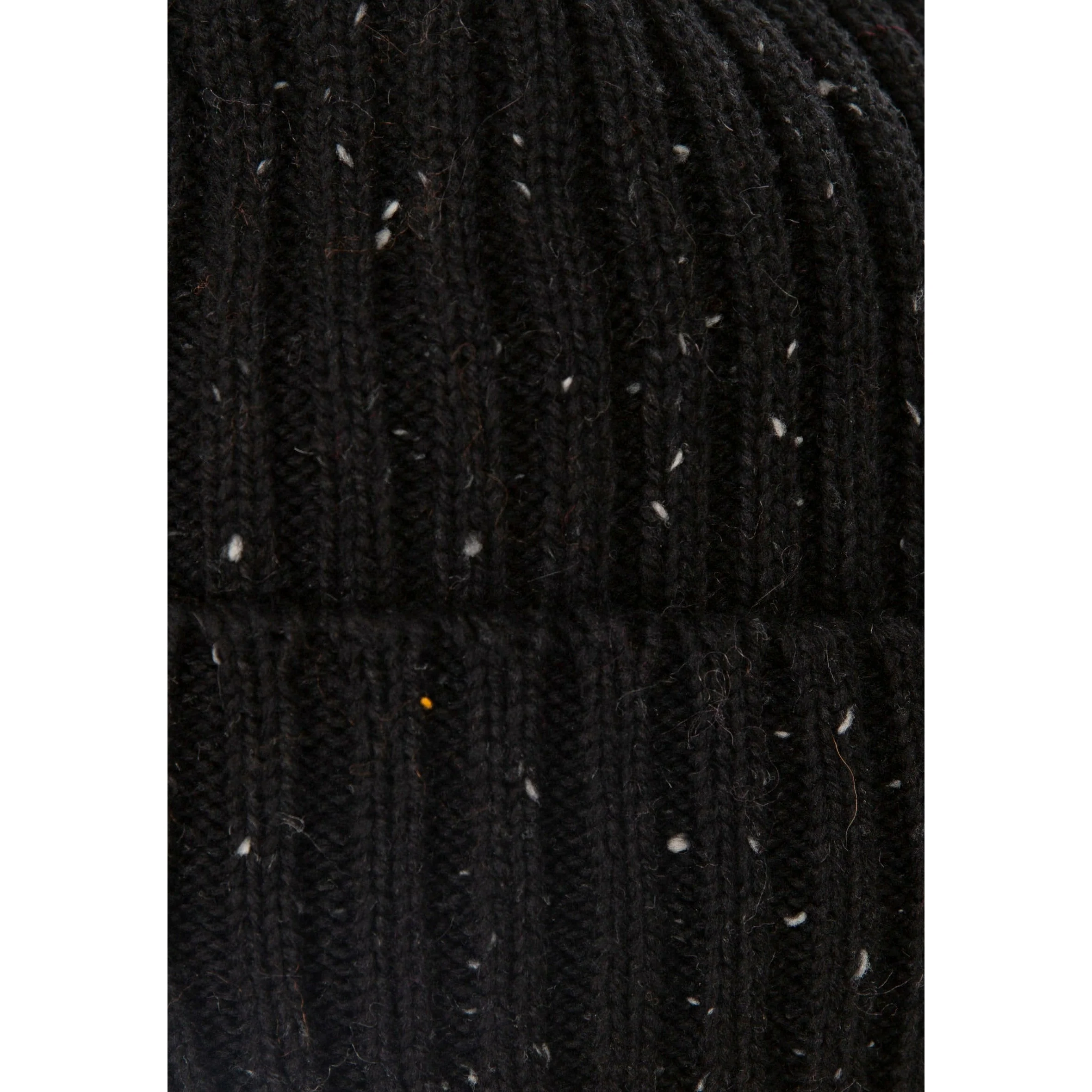 Mateo Mens Lined Knitted Beanie Hat in Black - Image 5