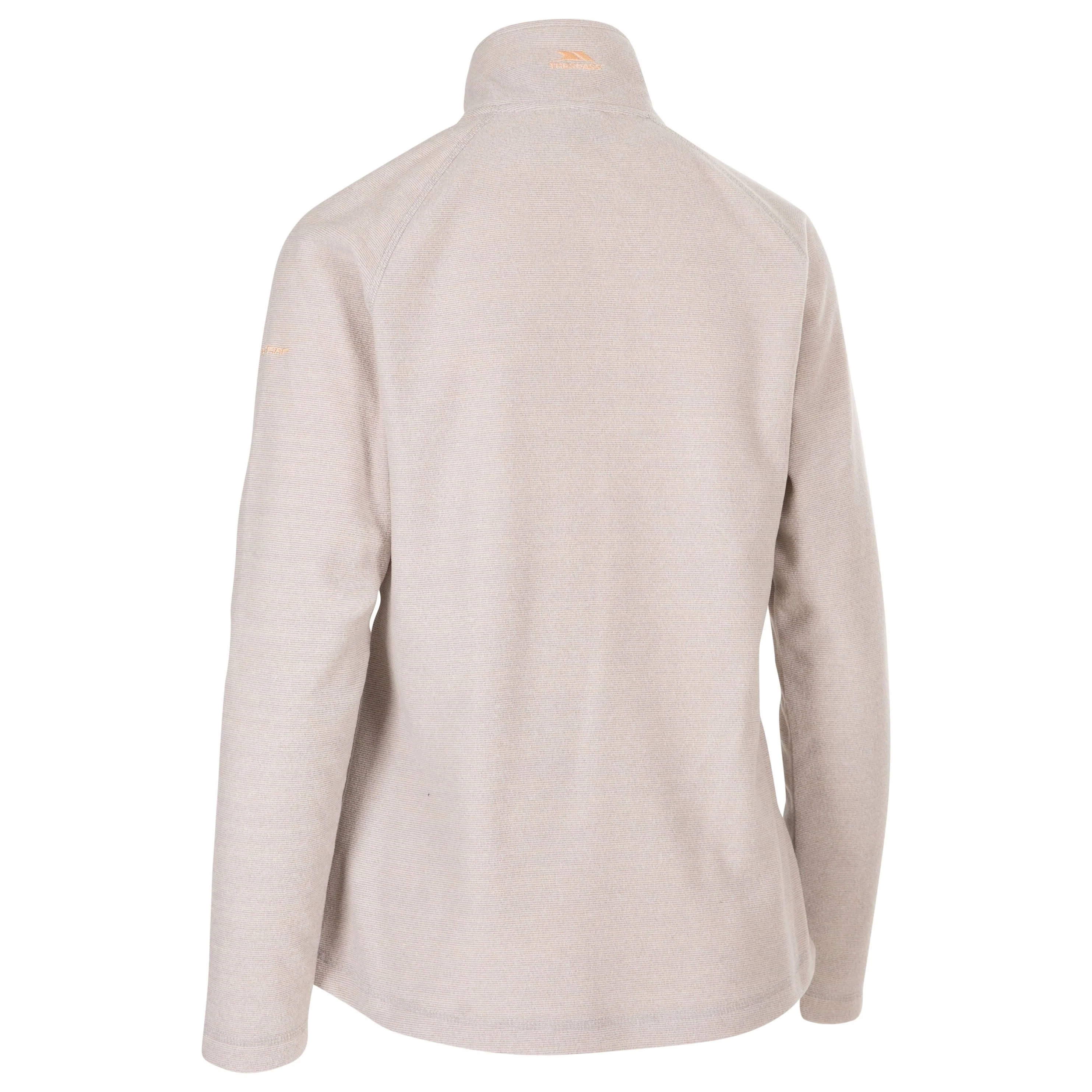 Meadows Women's 1/2 Zip Fleece in Pale Grey - Image 2