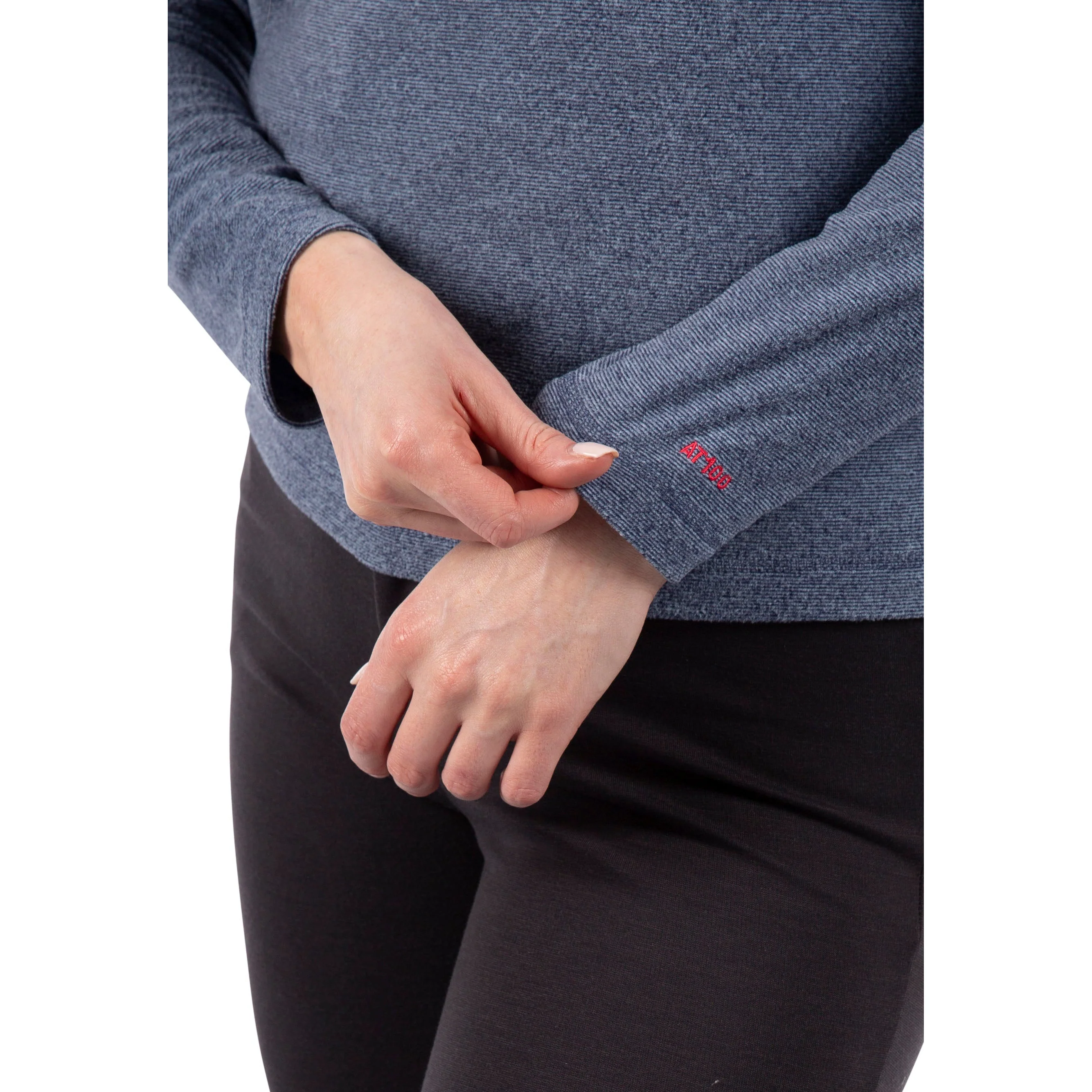 Meadows Women's 1/2 Zip Fleece in Navy - Image 6