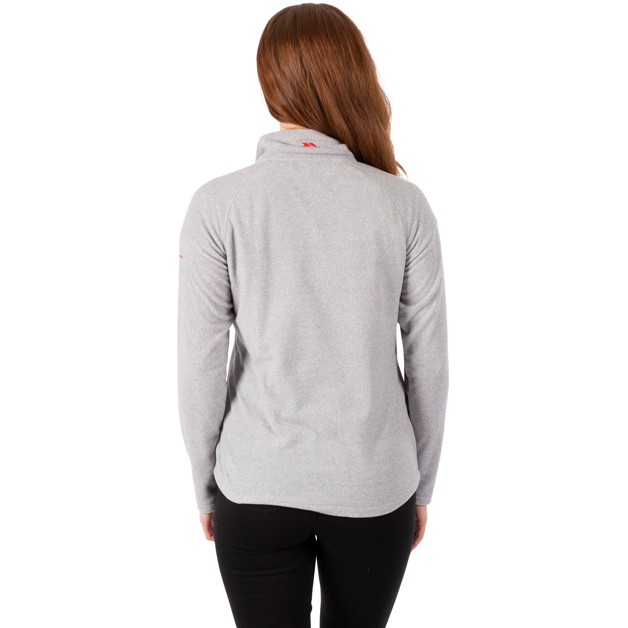 Meadows Women's 1/2 Zip Fleece in Platinum - Image 3