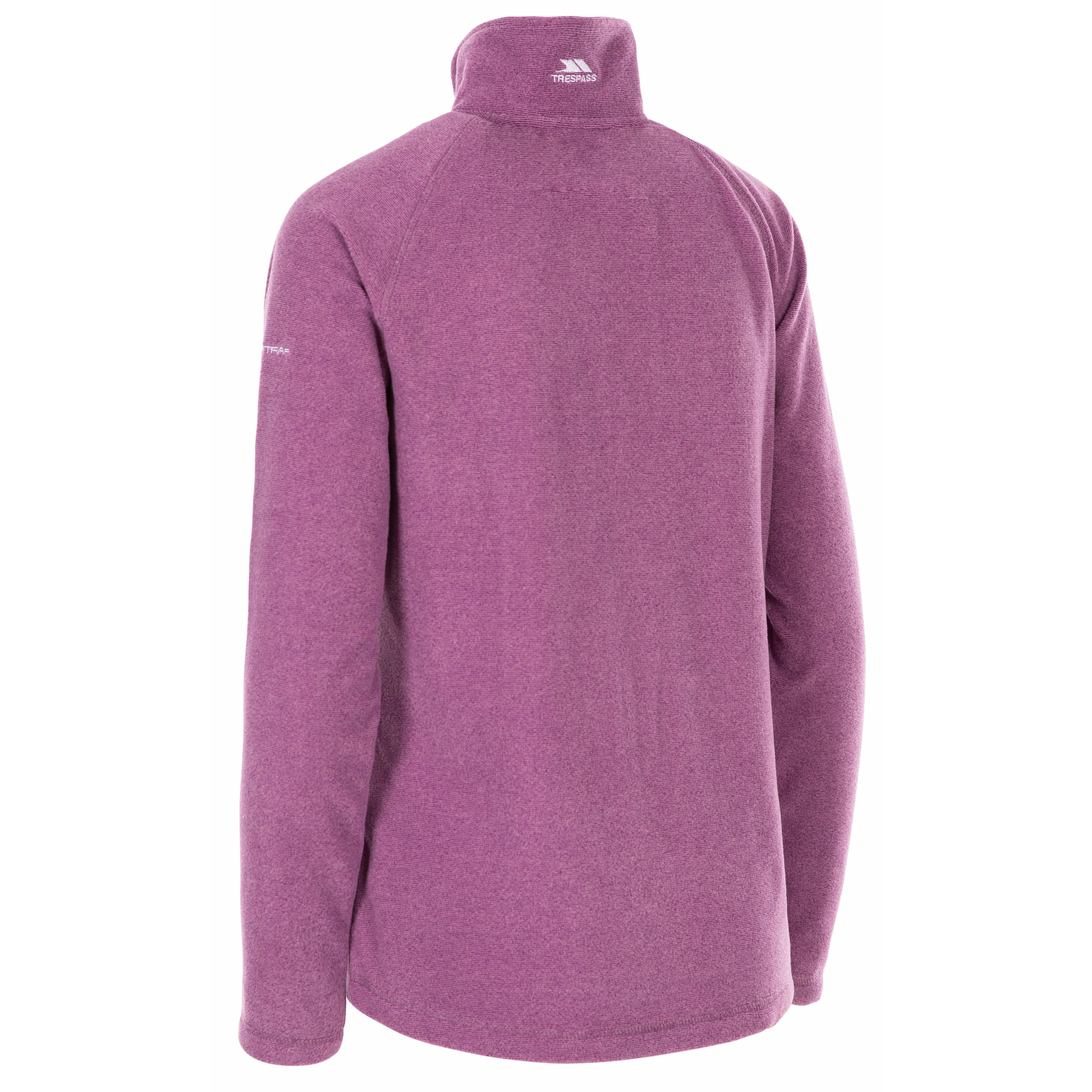 Meadows Women's 1/2 Zip Fleece in Wild Purple - Image 5