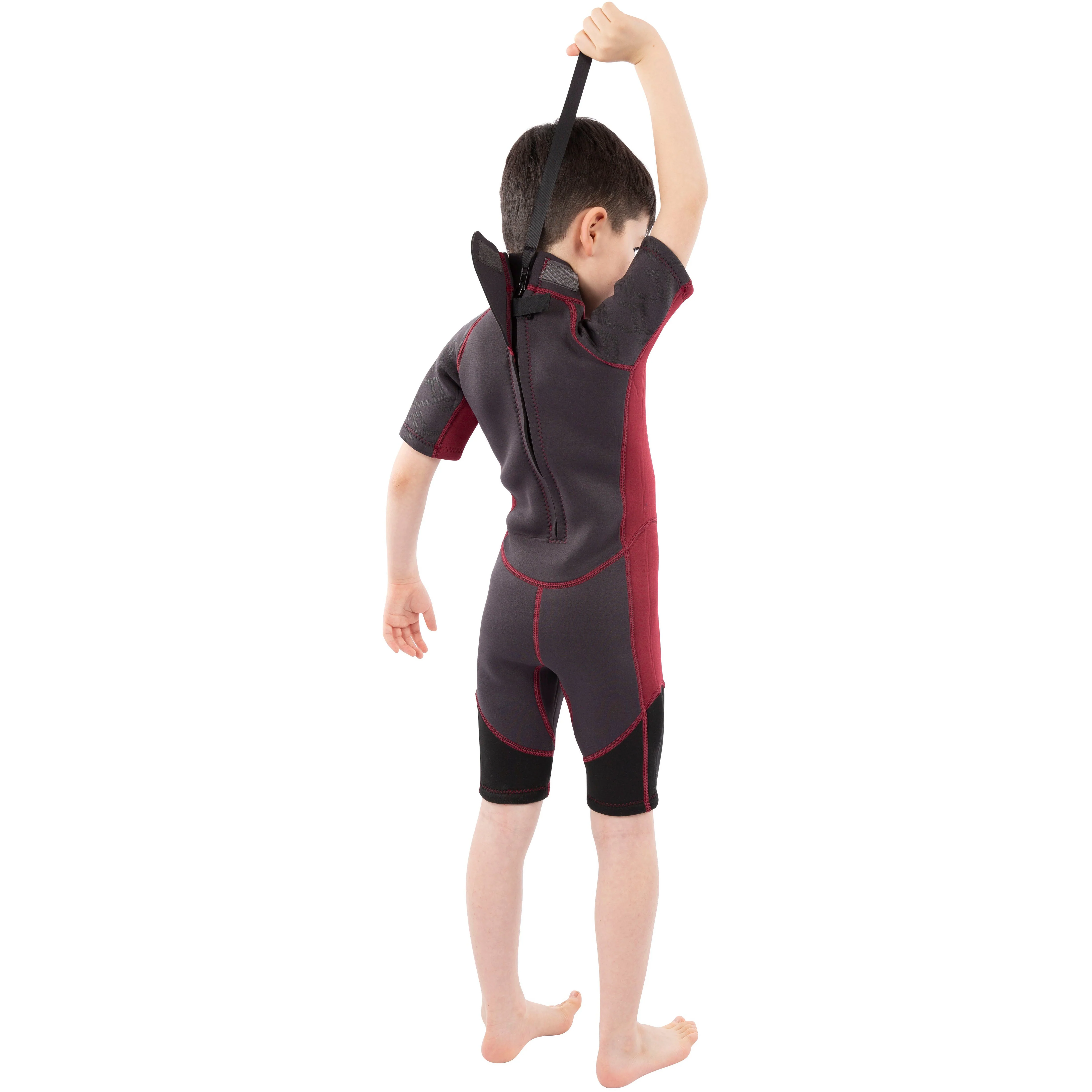 Milo Boys Unisex 3MM Short Wetsuit in Black - Image 3