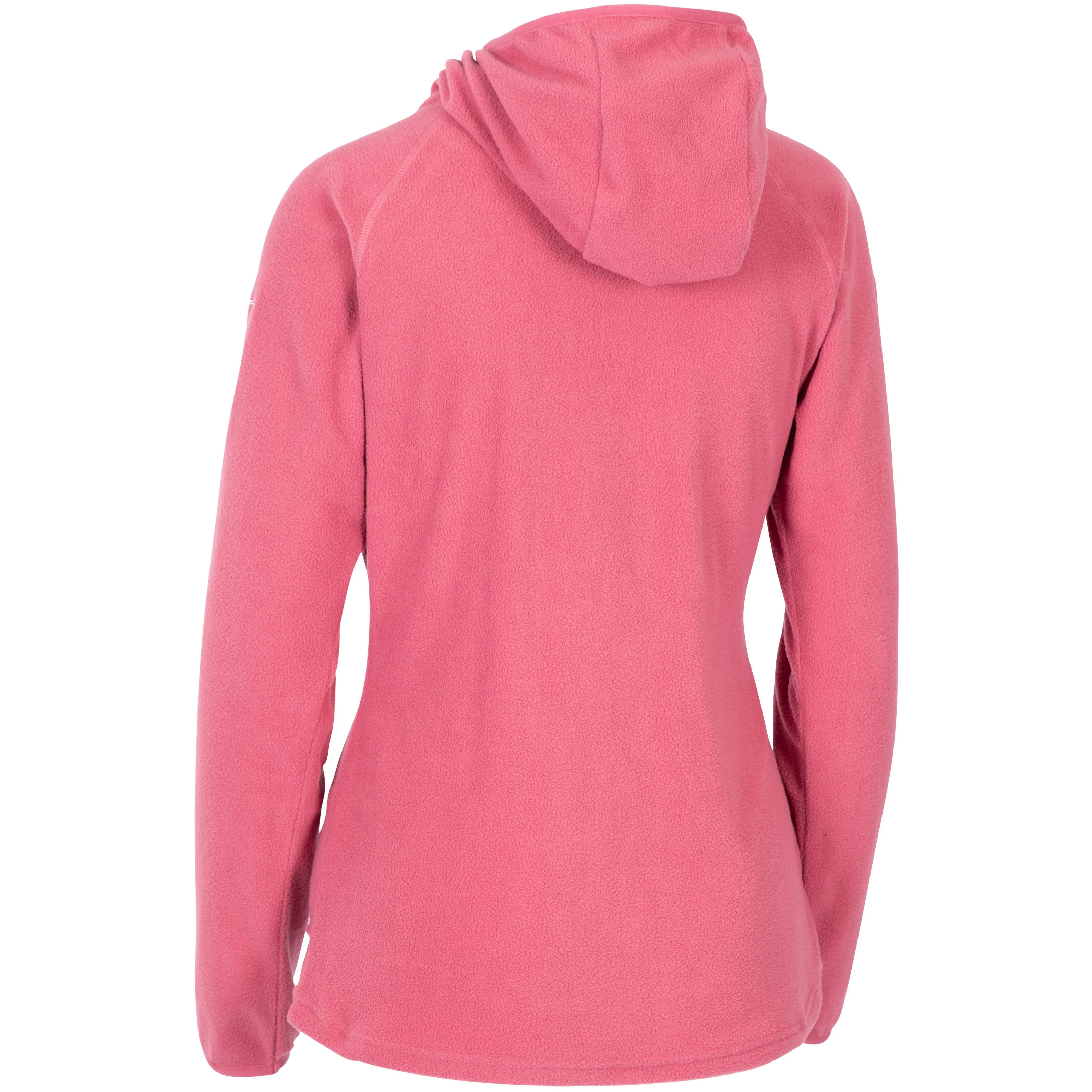 Mollo Women's Light Fleece Hoodie in Rose Blush - Image 2