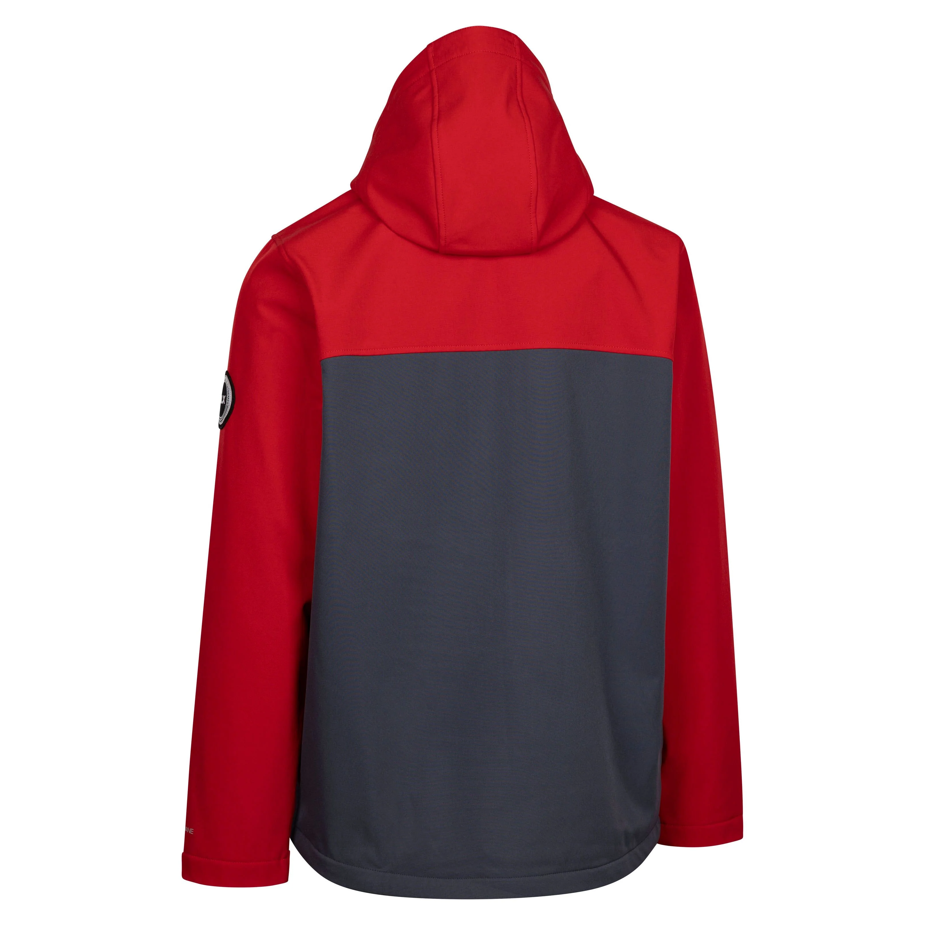 Moyler Mens Dlx Recycled Softshell Jacket in Red - Image 3