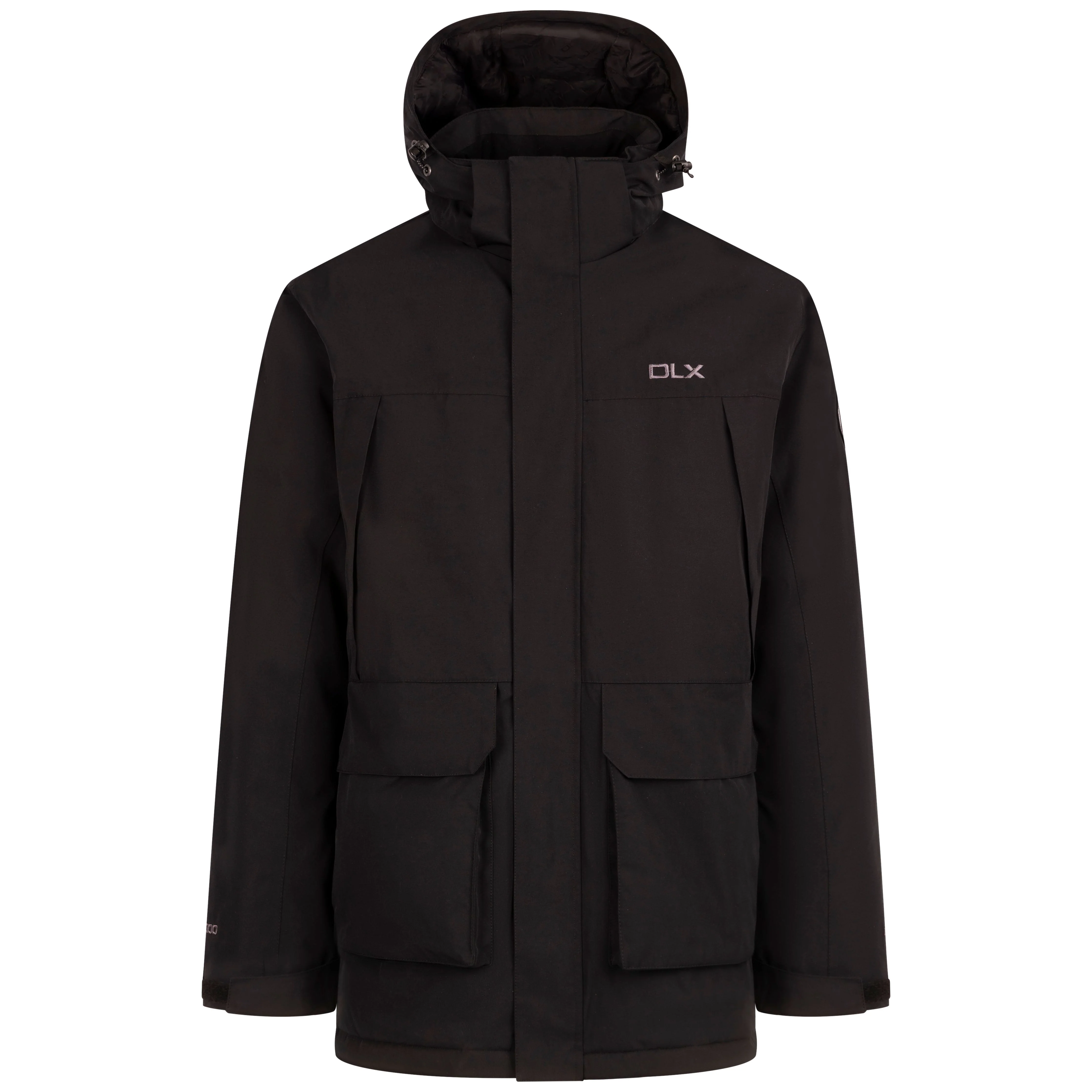 Mullan Men's DLX Down Padded Waterproof Jacket in Black