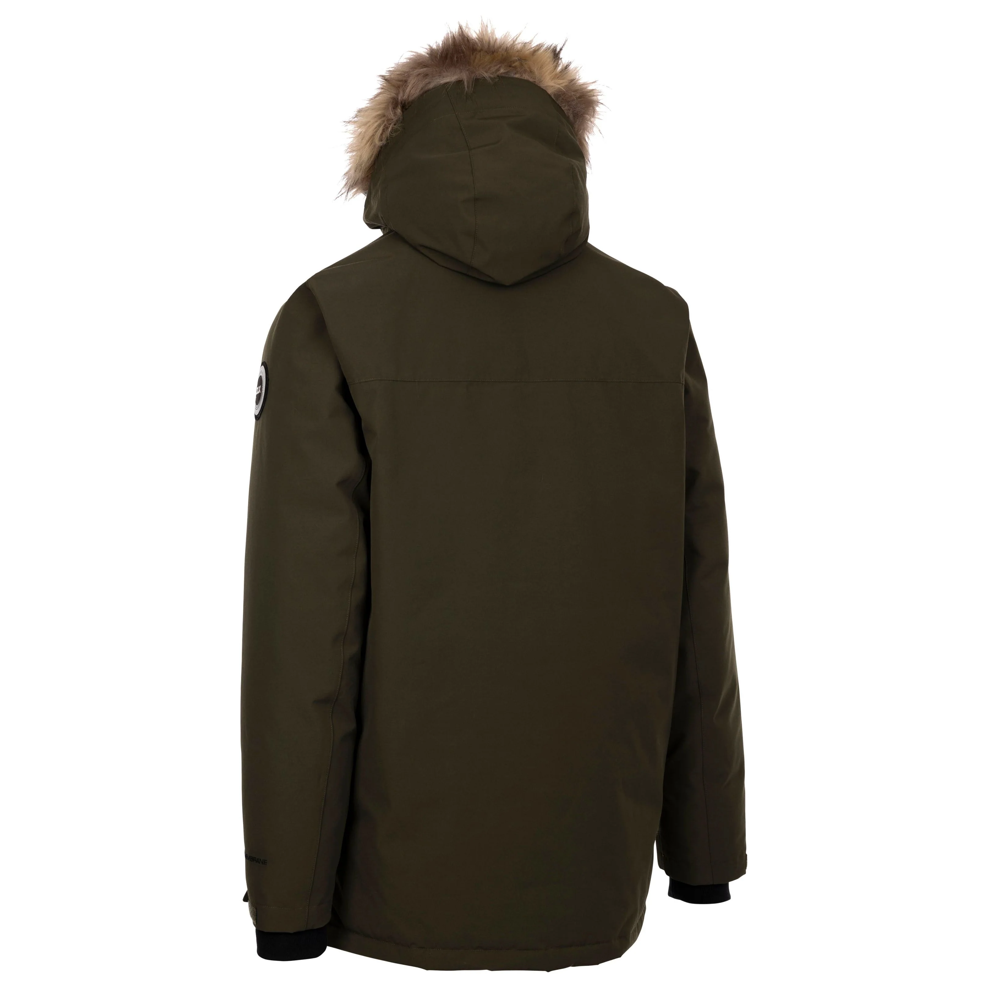Mullan Men's DLX Down Padded Waterproof Jacket in Dark Vine - Image 3