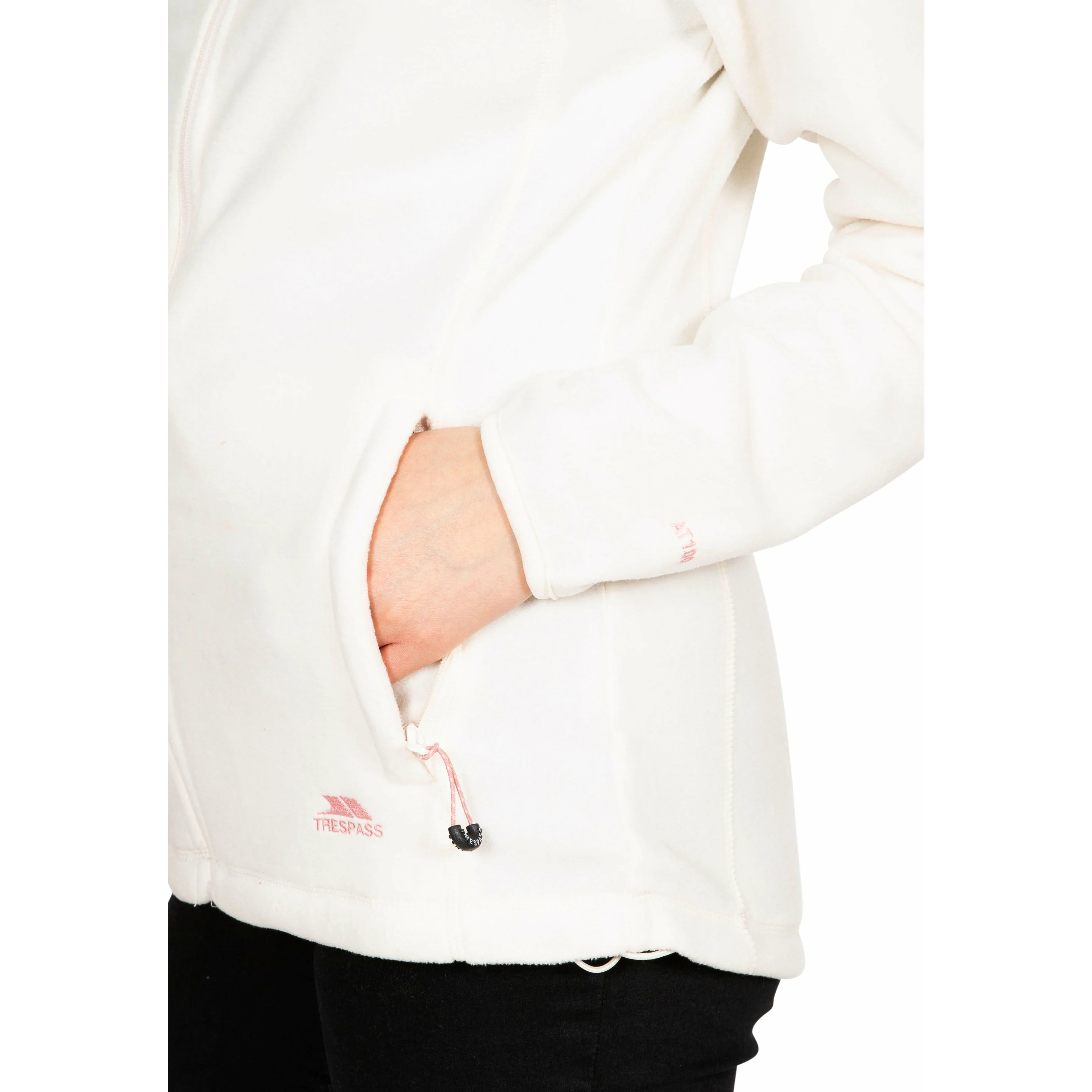 Nonstop Women's Fleece Jacket in Ghost - Image 4