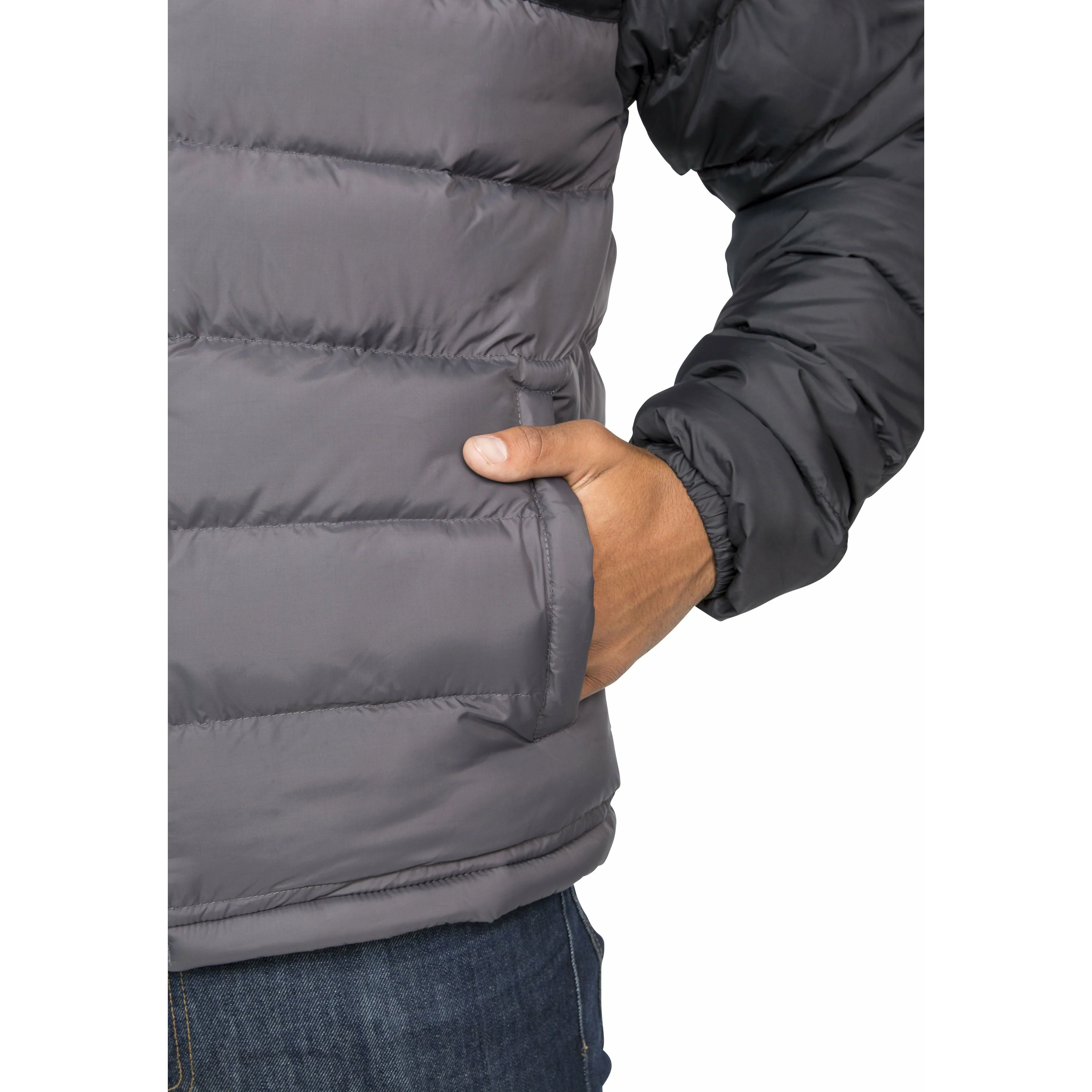 Oskar Men's Padded Jacket in Black - Image 11