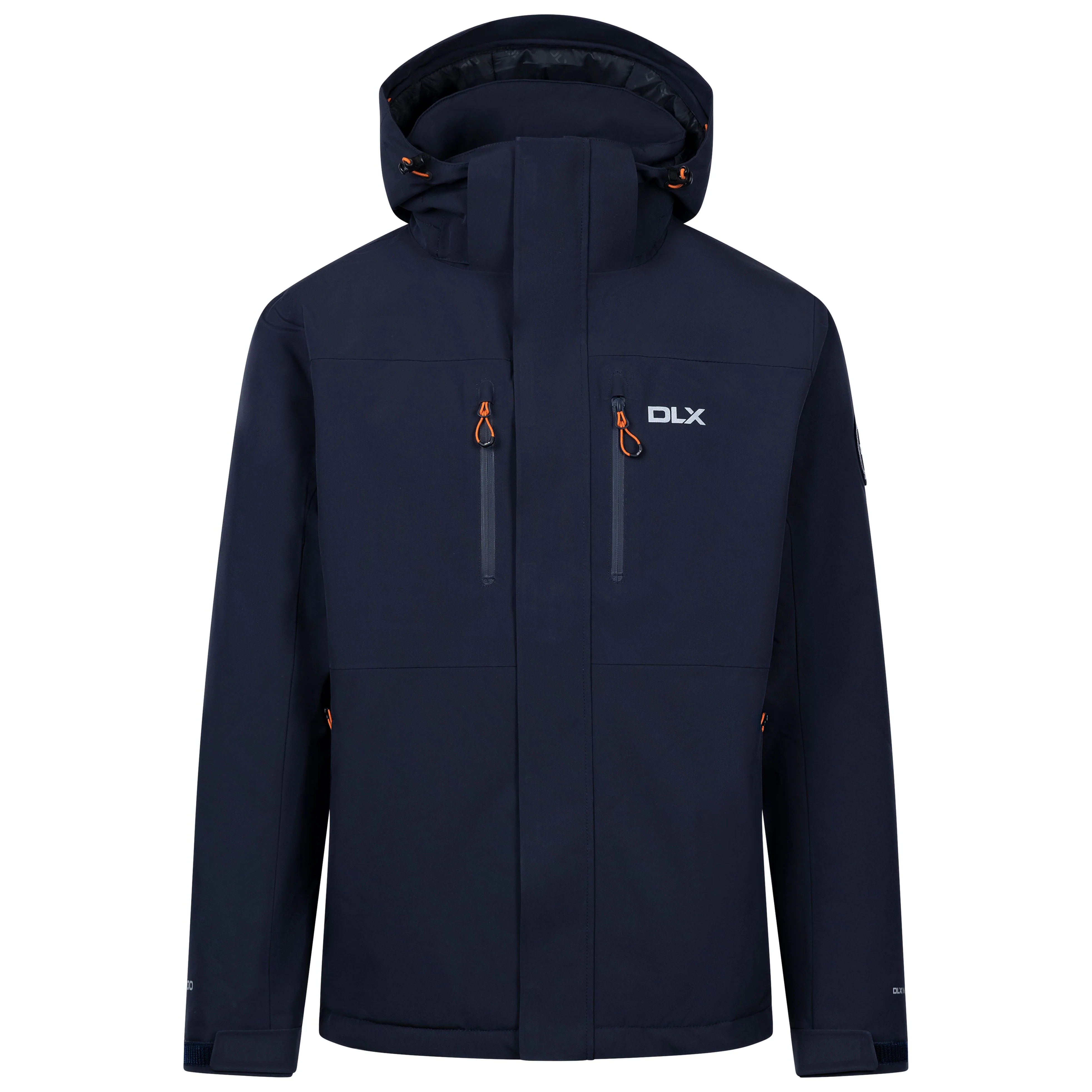 Oswarm Men's DLX Padded Waterproof Jacket in Dark Flint