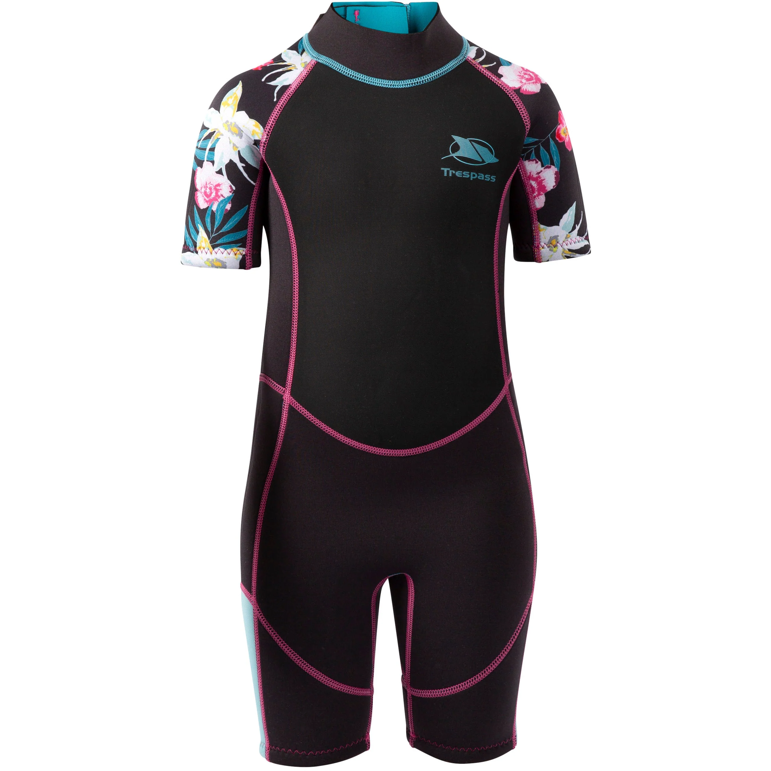 Posie Girls 3MM Short Wetsuit in Dark Grey - Image 3