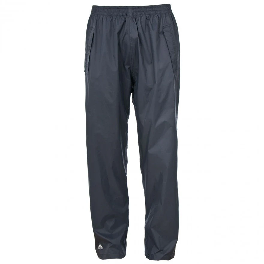 Qikpac Adults Unisex Pack Away Waterproof Trousers in Flint - Image 5