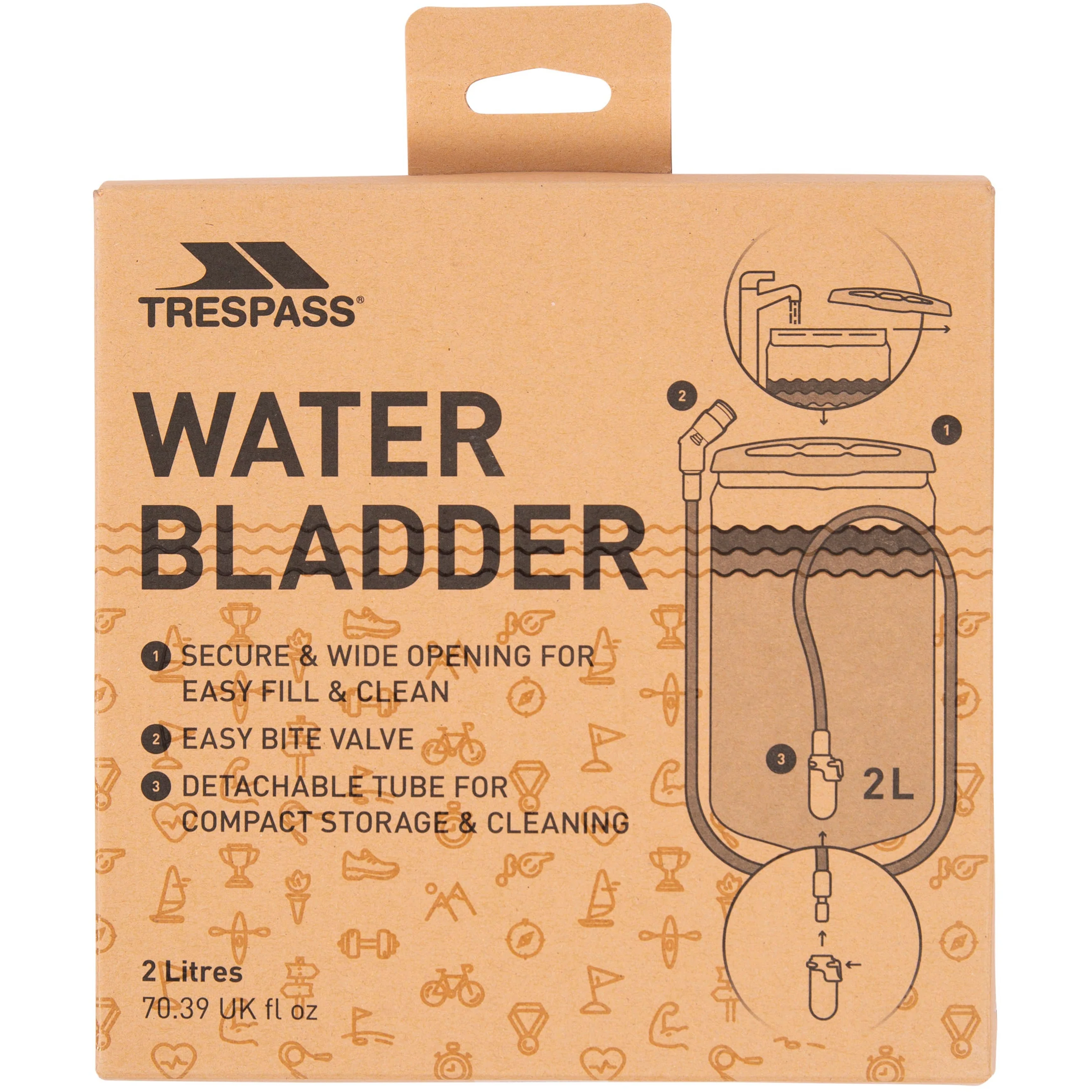 Quenched 2 Litre Water Bladder - Image 2