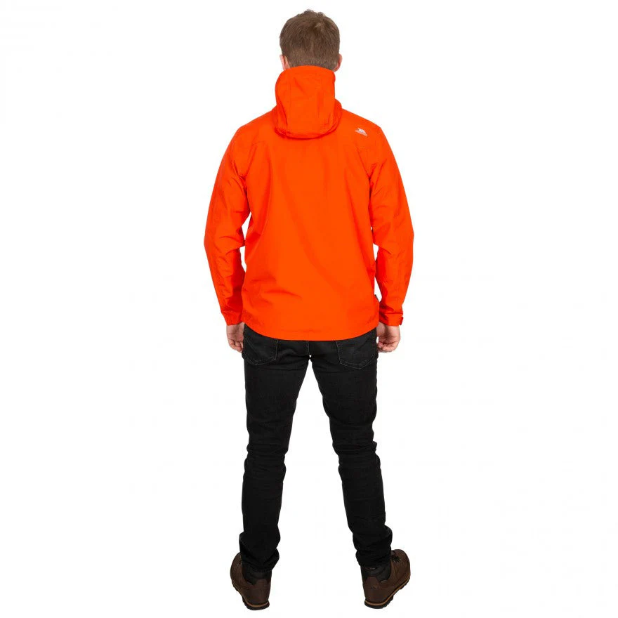 Rakenfard Mens' Unpadded Waterproof Jacket in Flame - Image 3