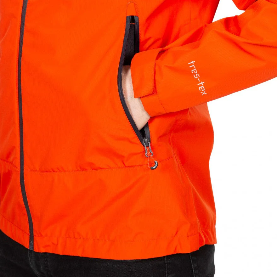 Rakenfard Mens' Unpadded Waterproof Jacket in Flame - Image 6