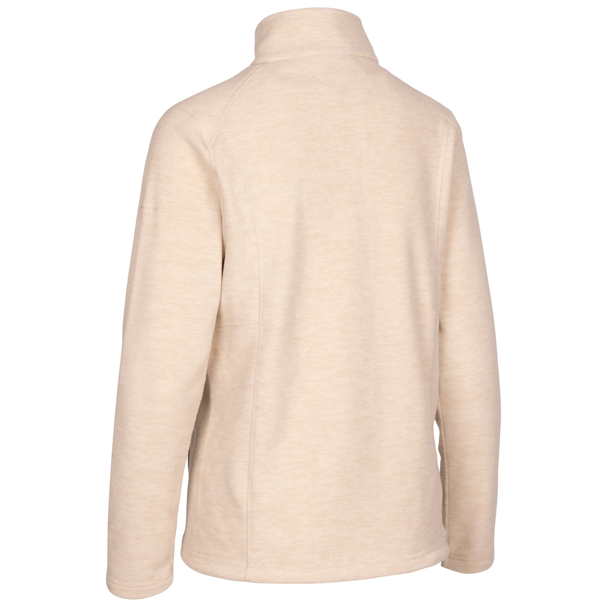 Reply Women's Full Zip Fleece Top in Cream Blush - Image 2