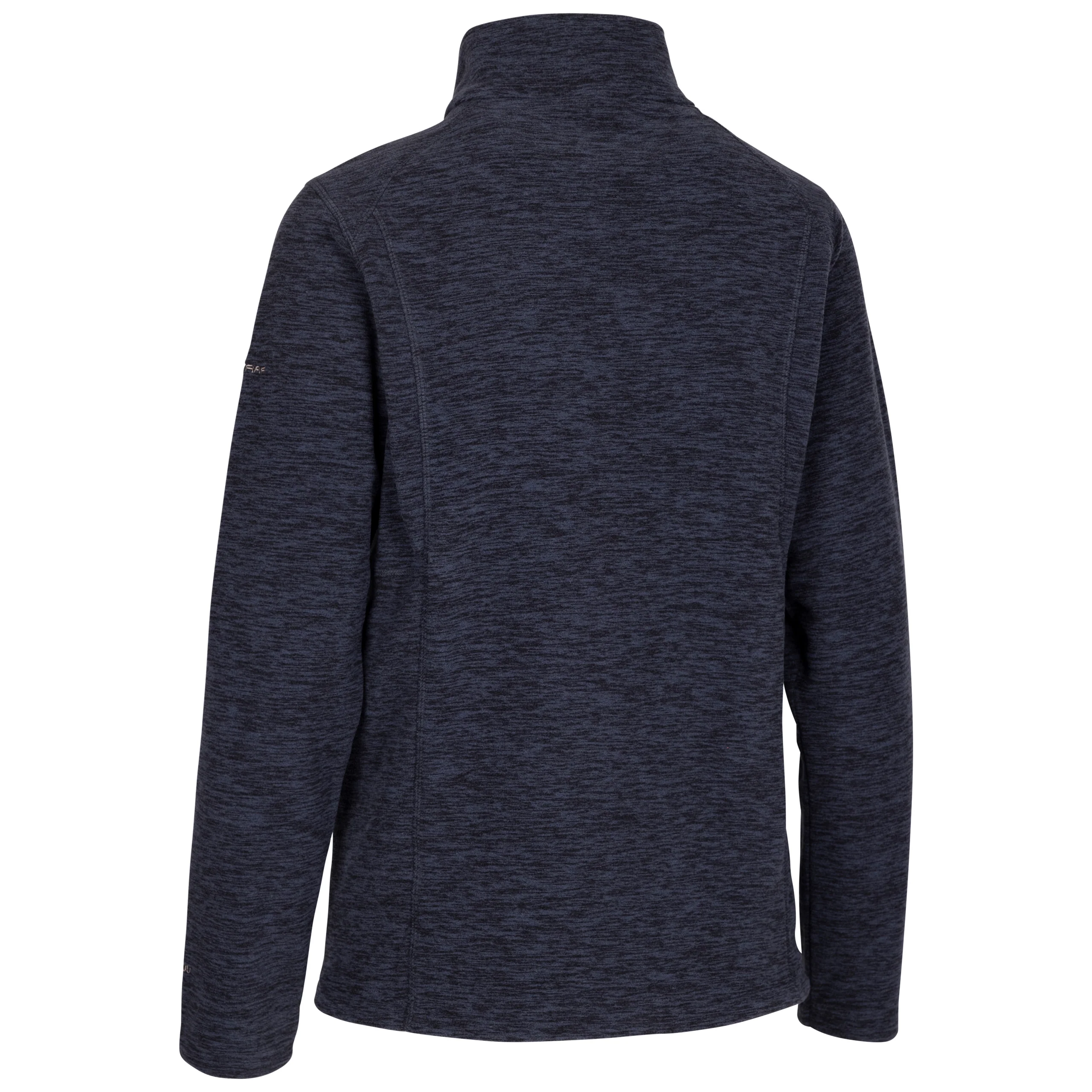 Reply Women's Full Zip Fleece Top in Navy Marl - Image 2