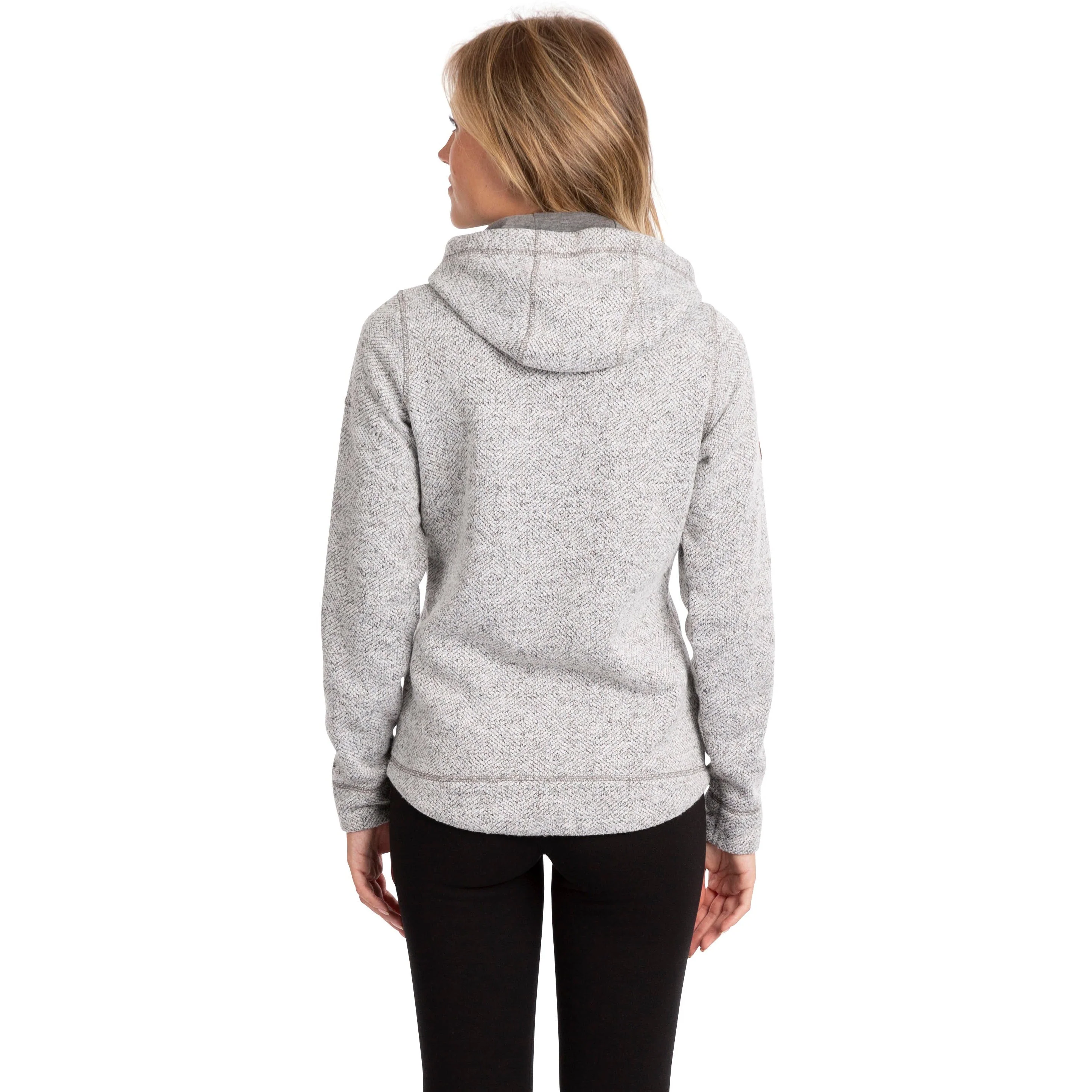 Reserve Women's Fleece Hoodie in Storm Grey - Image 4
