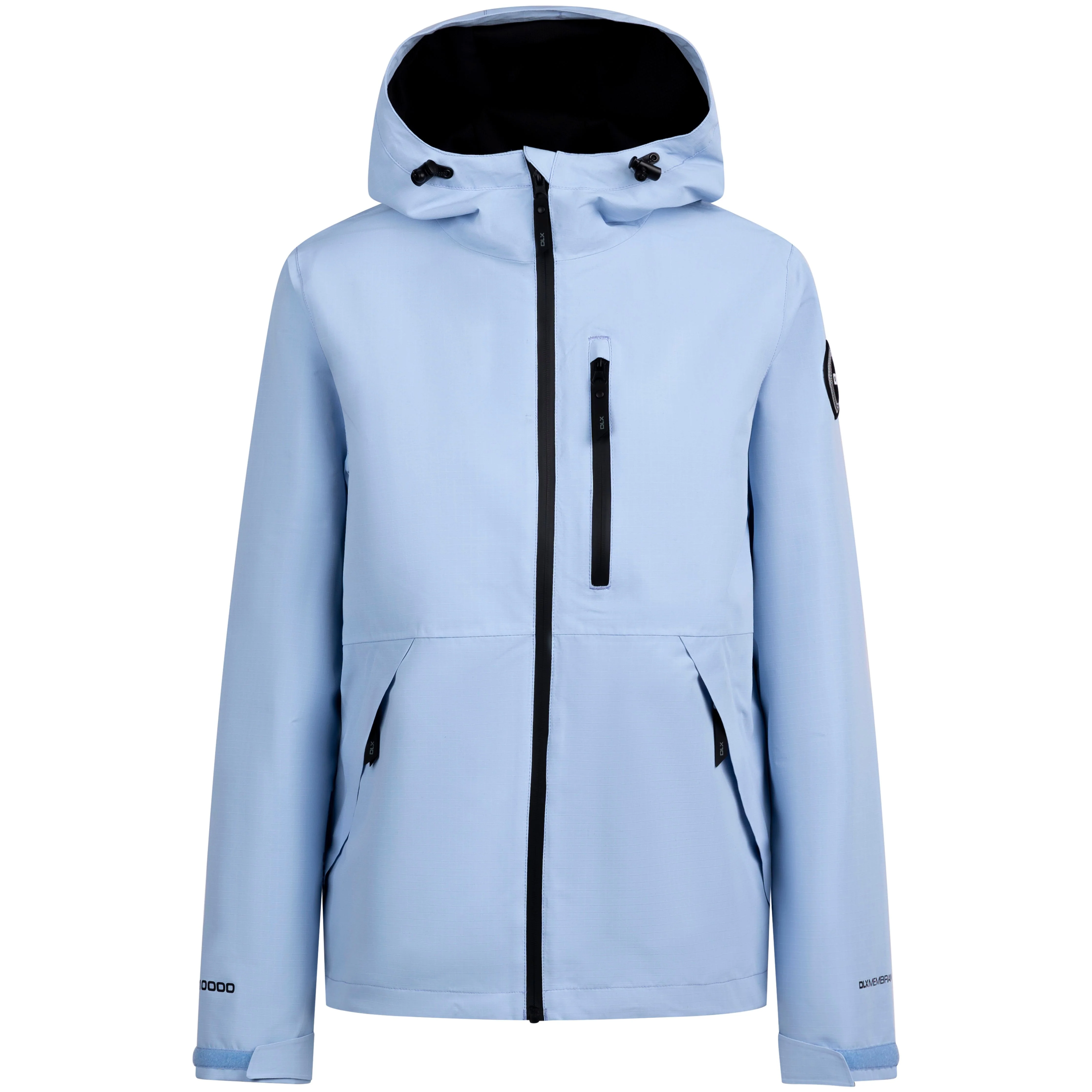 Robina DLX Womens Unpadded Waterproof Jacket in Blue Haze
