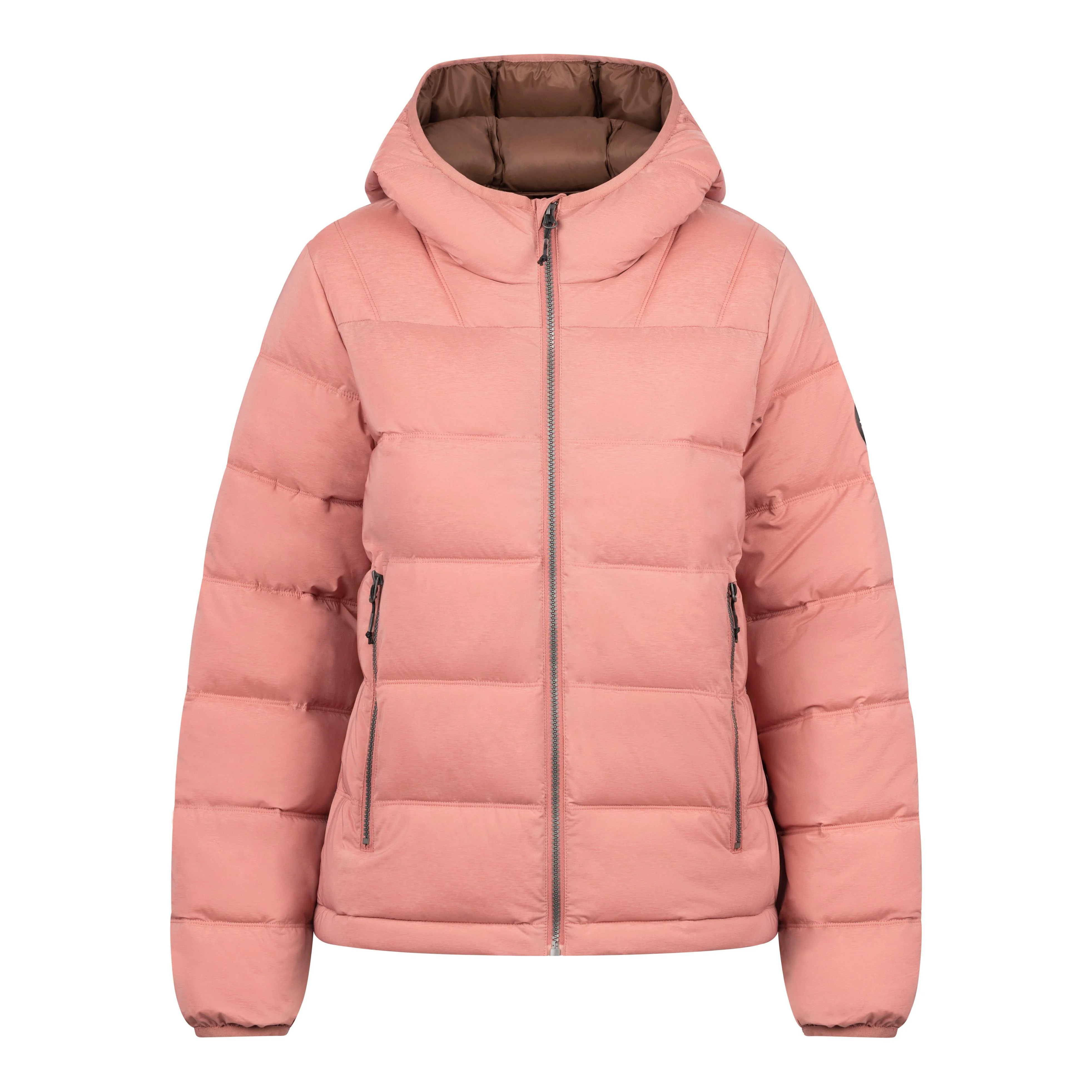 Rollins Women's Padded Casual Jacket in Clay - Image 5