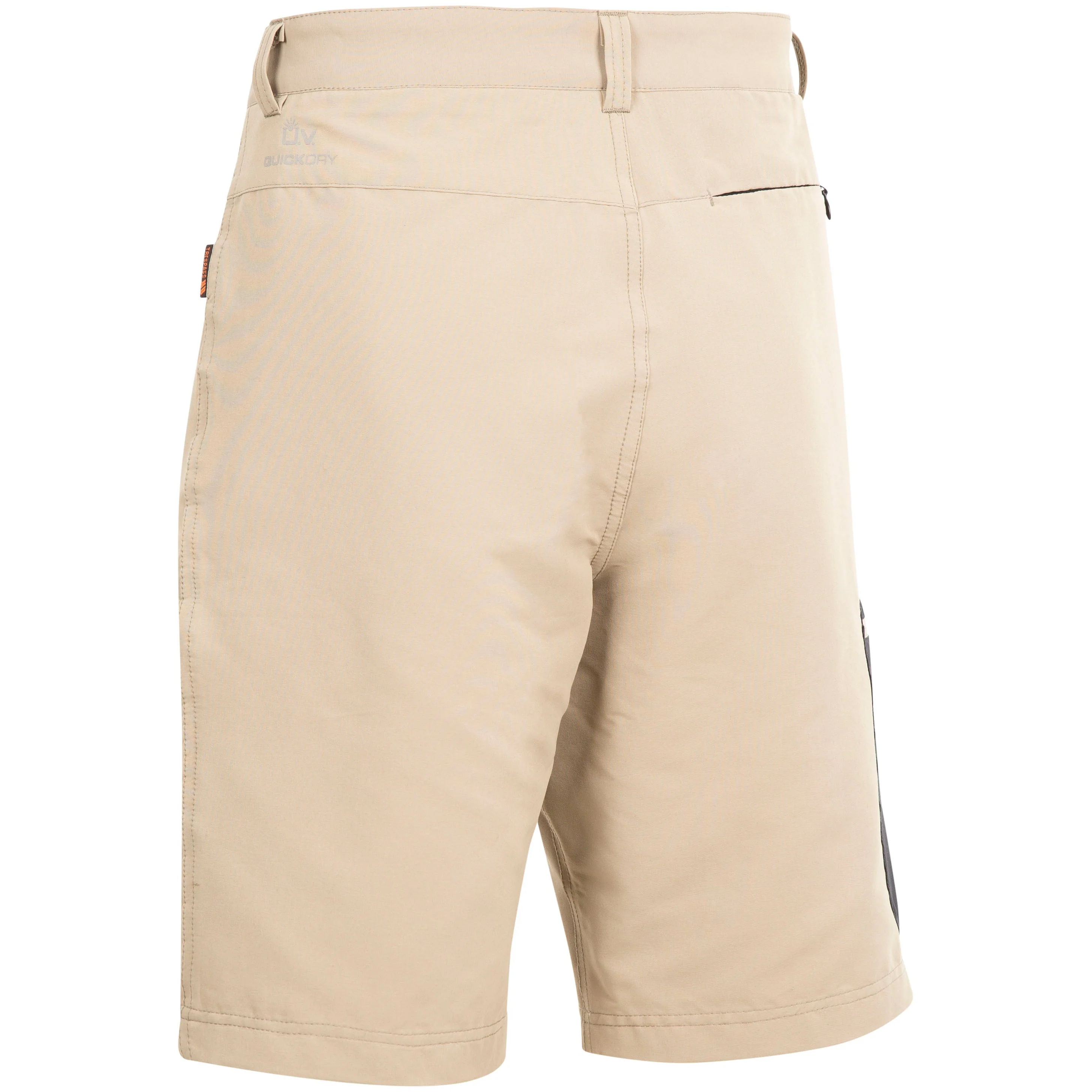 Runnel Men's Cargo Shorts in Oatmilk - Image 2