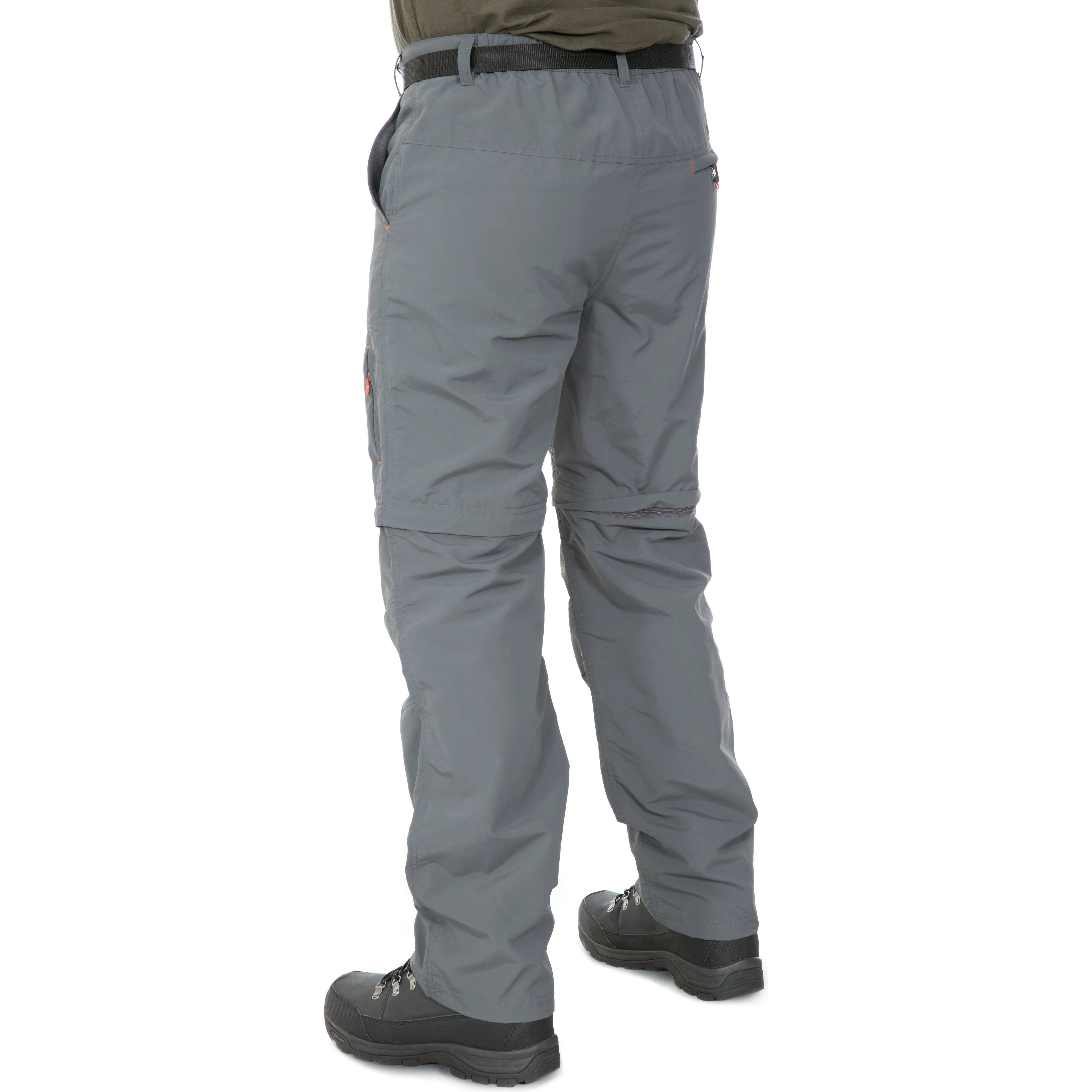 Rynne - Mens Active Zipoff Trousers - Carbon - Image 6
