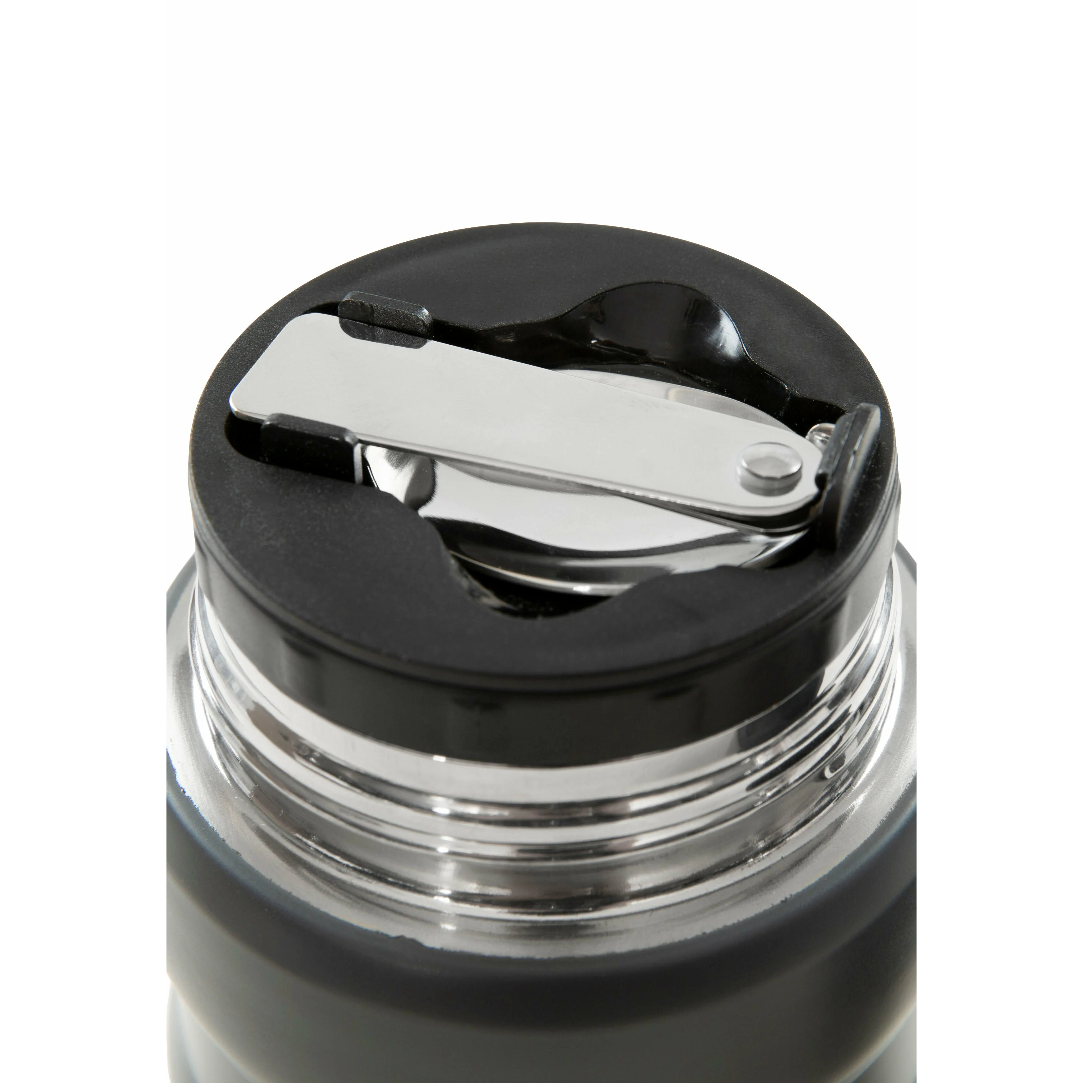 Scran Thermal Food Flask in Grey - Image 4