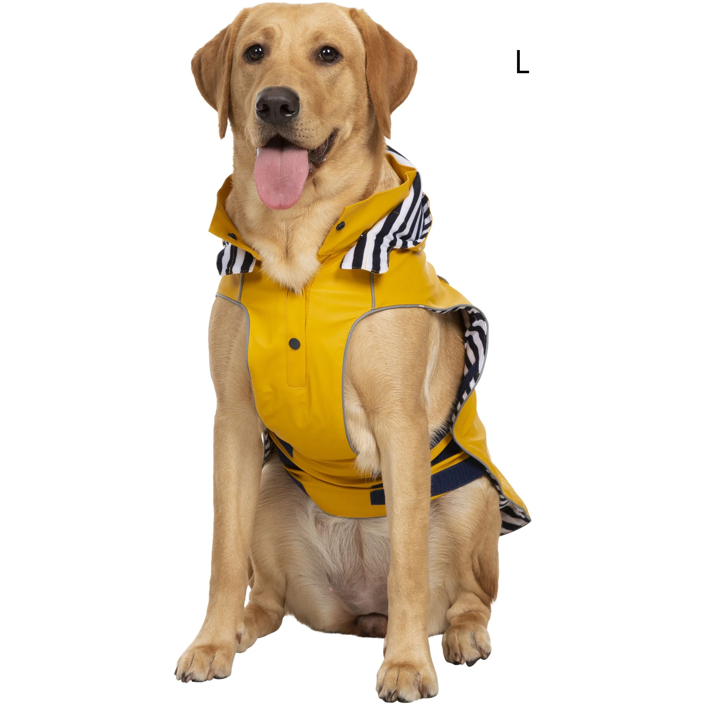 Seadog Dog Raincoat in Sunshine Yellow - Image 9