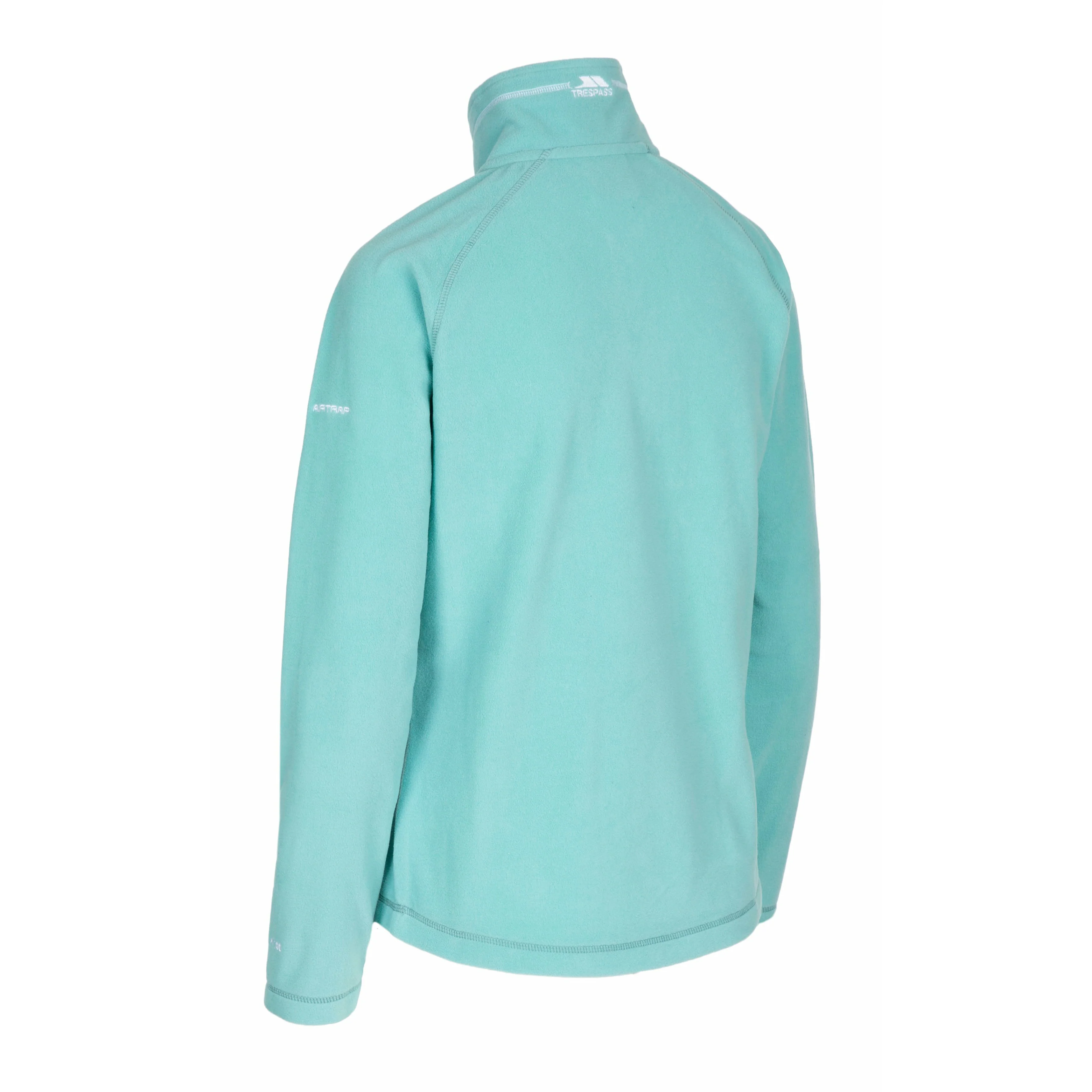 Skylar Women's Half Zip Fleece Top in Aquamarine - Image 5