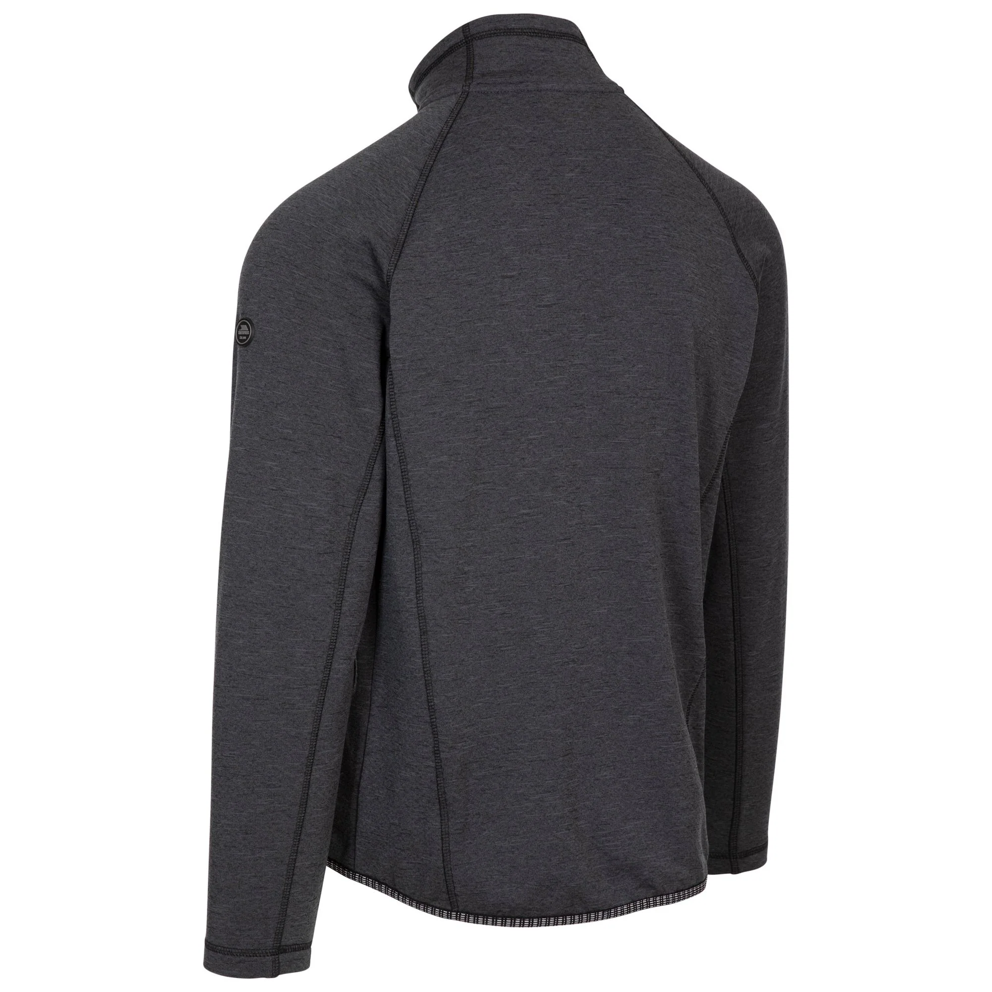 Tembering Men's Long Sleeved Active Top - Dark Grey - Image 2