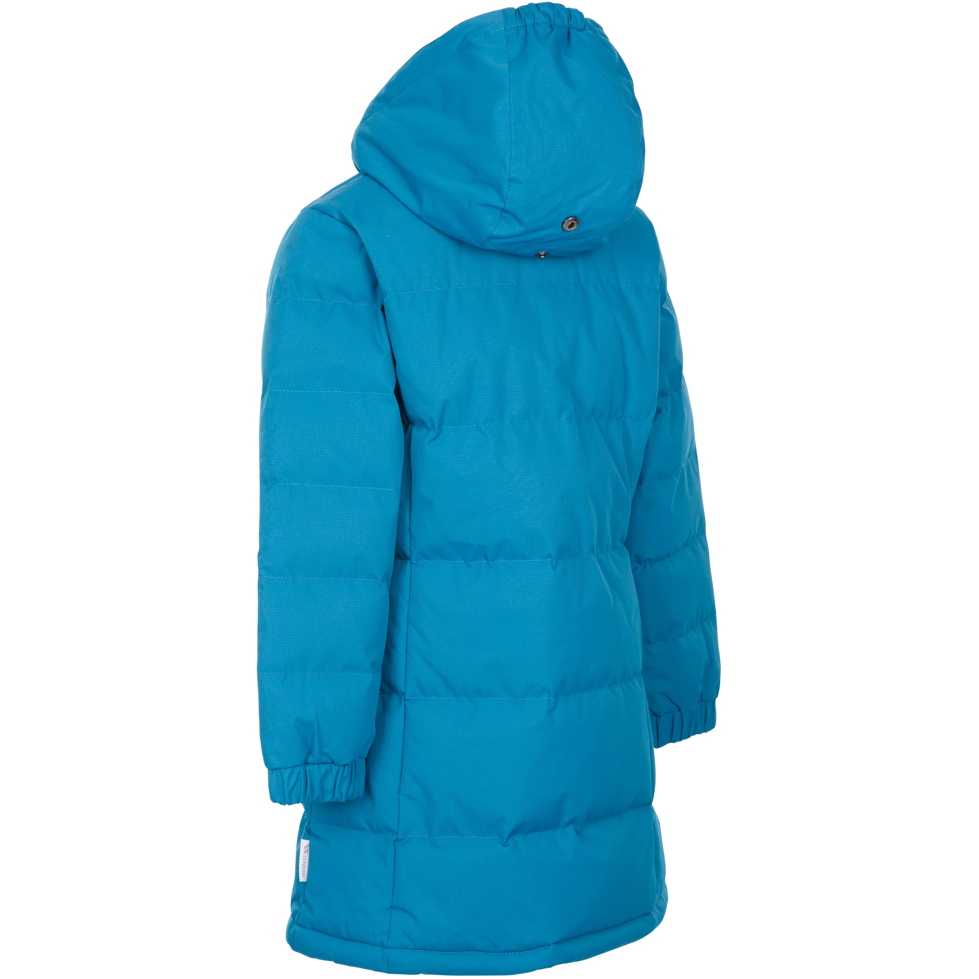Tiffy Girls Padded Casual Jacket in Rich Teal - Image 5