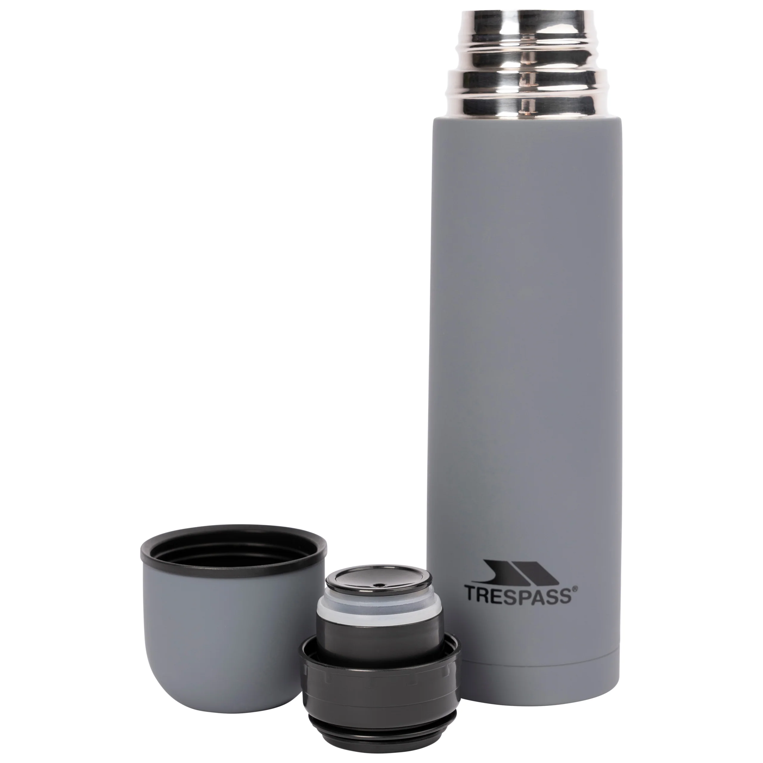 Torre Vacuumed Steel Flask in Grey - Image 7