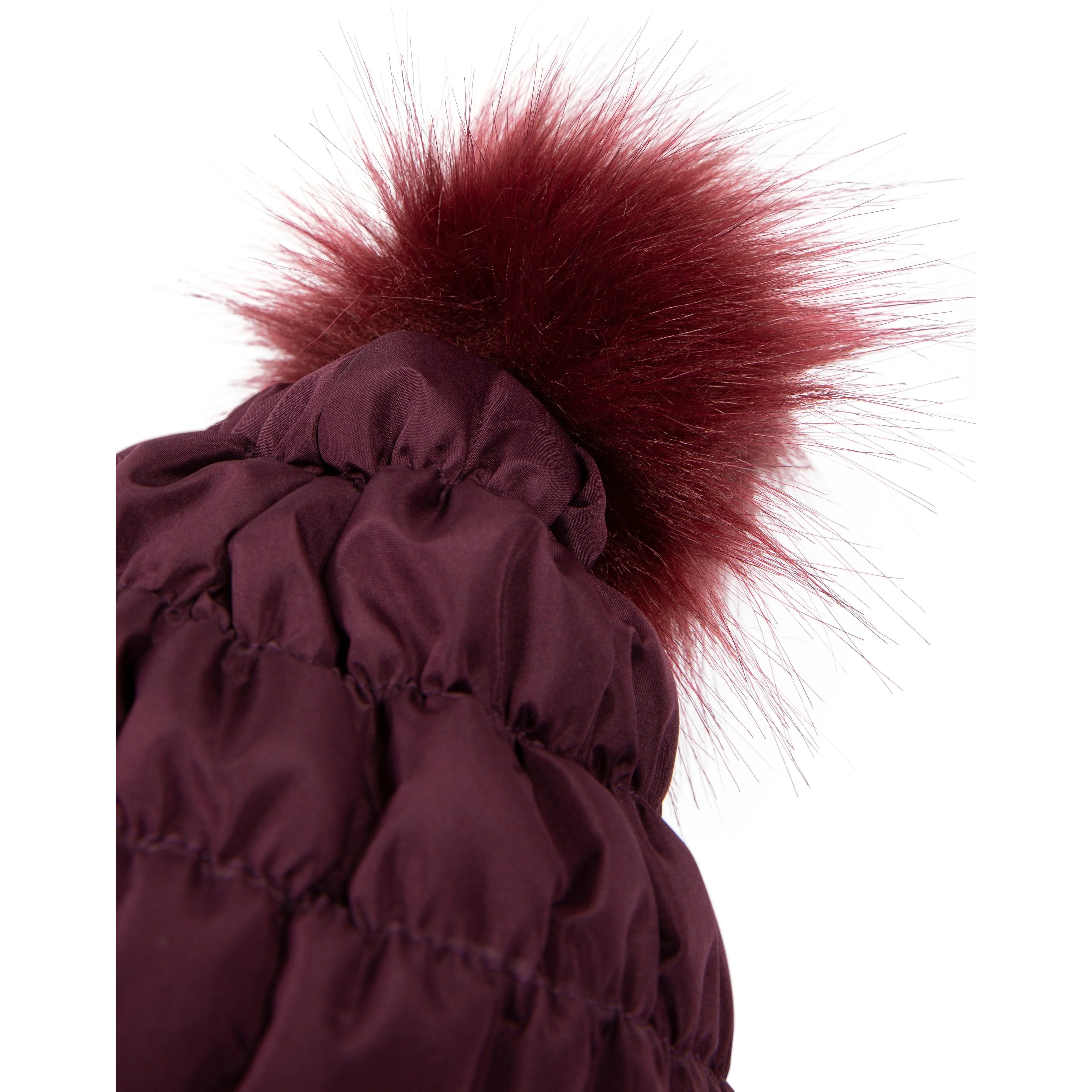 Trespass Reine Womens Knitted and Lined Hat in Fig - Image 5